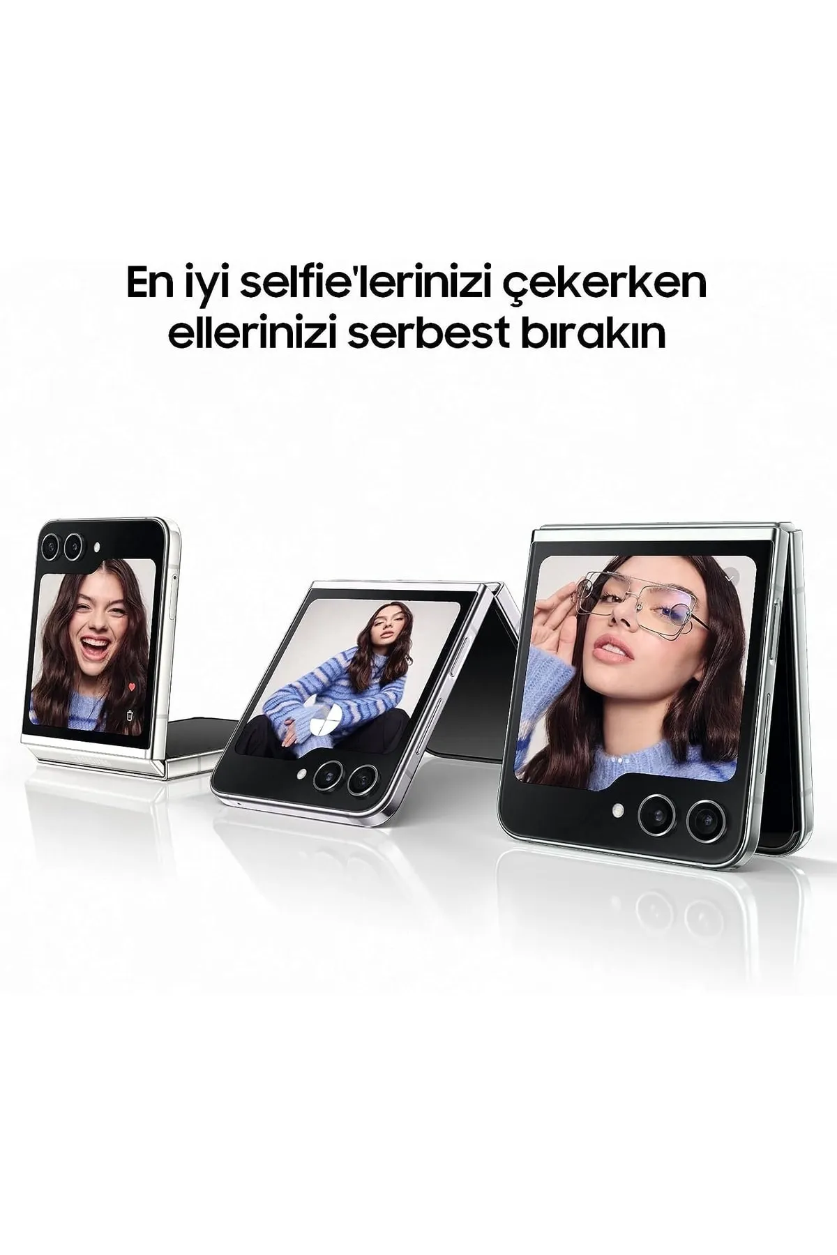 Samsung Galaxy Z Flip5 256 GB Mor (Samsung Türkiye Garantili)