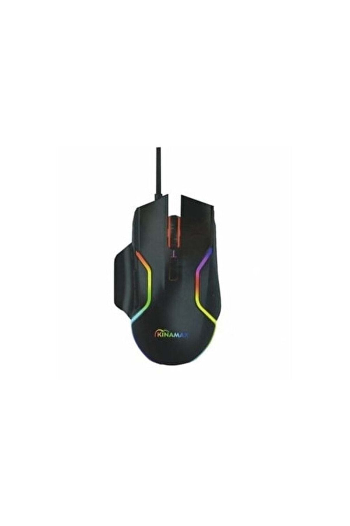 Kinamax Gaman 7200 Dpı Kauçuk Rgb Oyuncu Mouse Kx-gm101