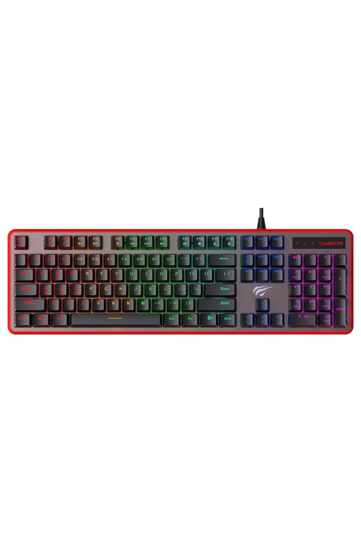 Havit Gamenote Kb870l Rgb Backlit Gaming Mekanik Klavye