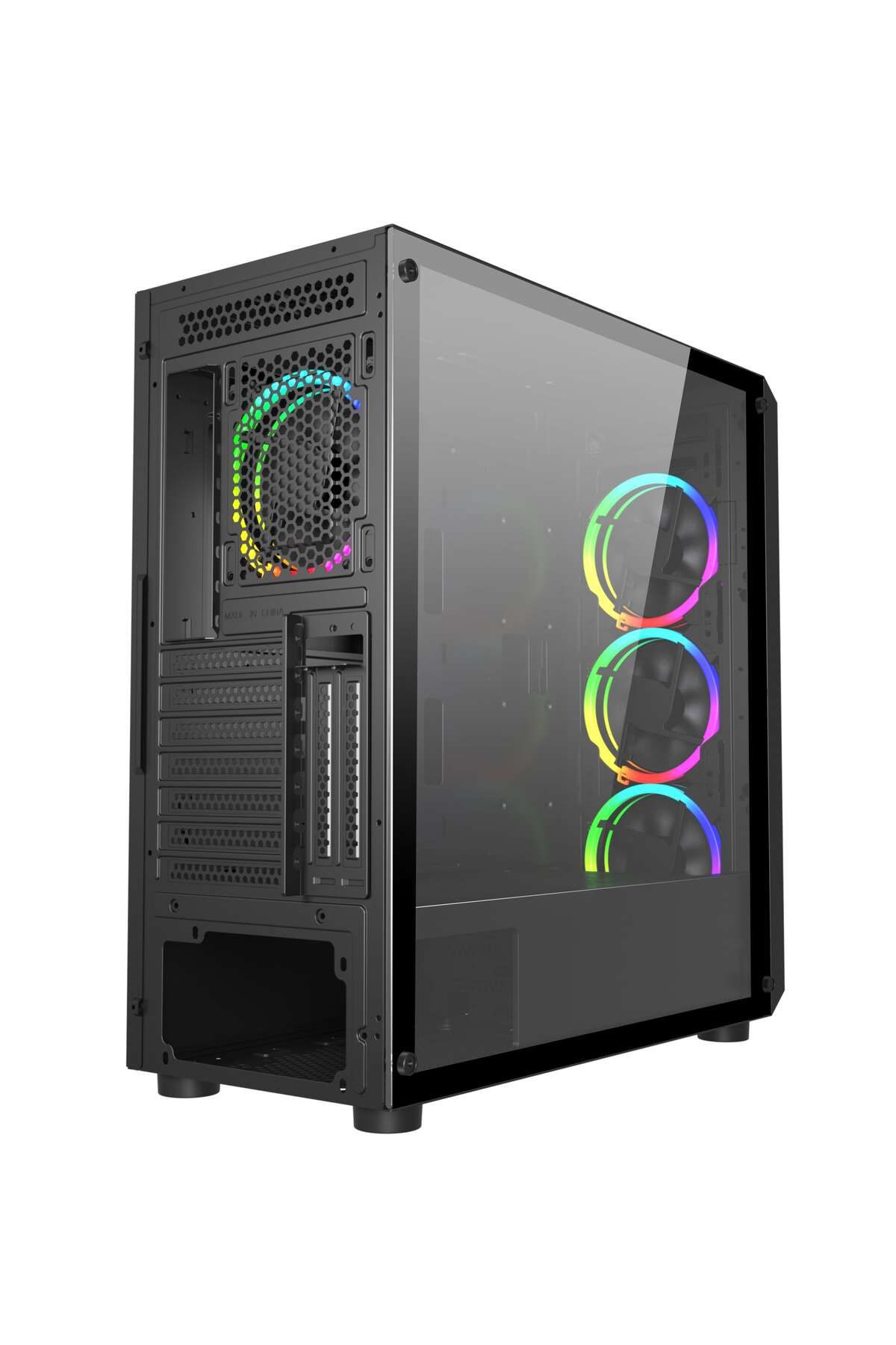 Vento GAMERS ARENA VENTO VG16AL MESH 4x120MM RGB FAN E-ATX GAMING KASA