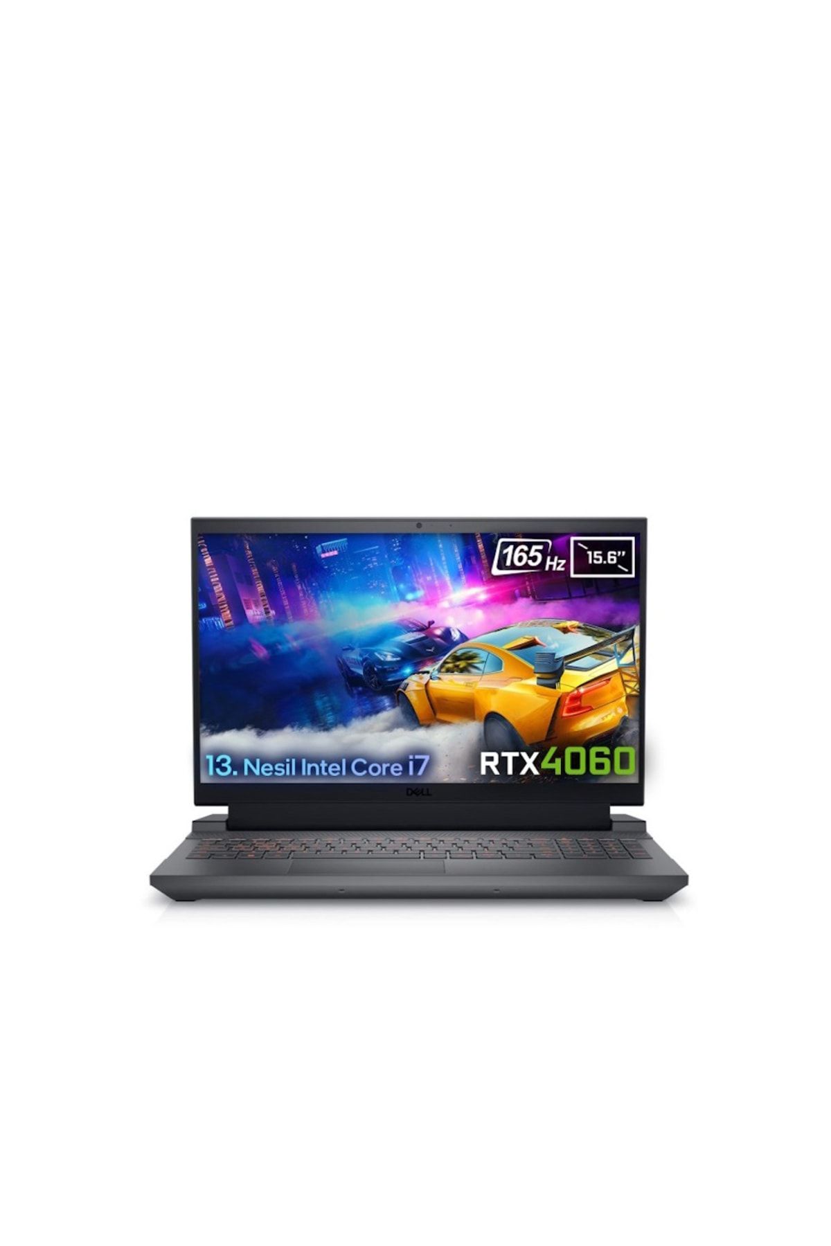 Dell Gaming G15 5530 G155530014U i7-13650HX 16GB 1TB RTX4060 140W 15.6inç FHD Ubuntu Gaming Laptop