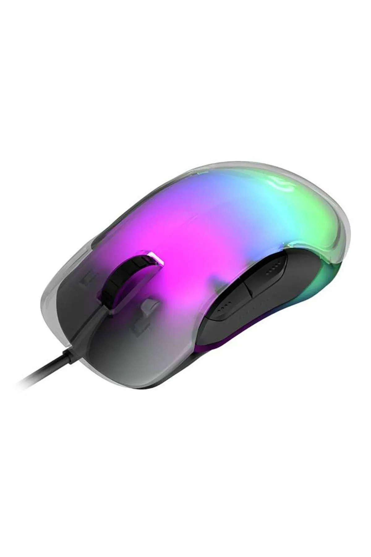 porodo Gaming Mouse RGB 8D Kristal Kasa 12800 DPI / Oyuncu Mouse