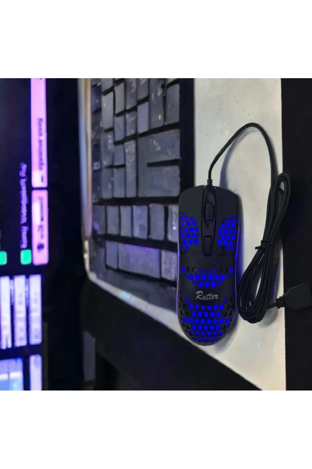 ARALMİNİAVM Gaming Mouse - Rgb Işıklı, Kablolu Ergonomik Tasarım Modern Tasarım 431550