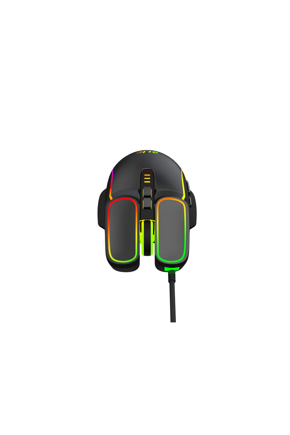 MENFRY Gaming Oyuncu Mekanik Mouse 3600 DPI RGB Işıklı 1.5mt Kablolu 7 Tuşlu