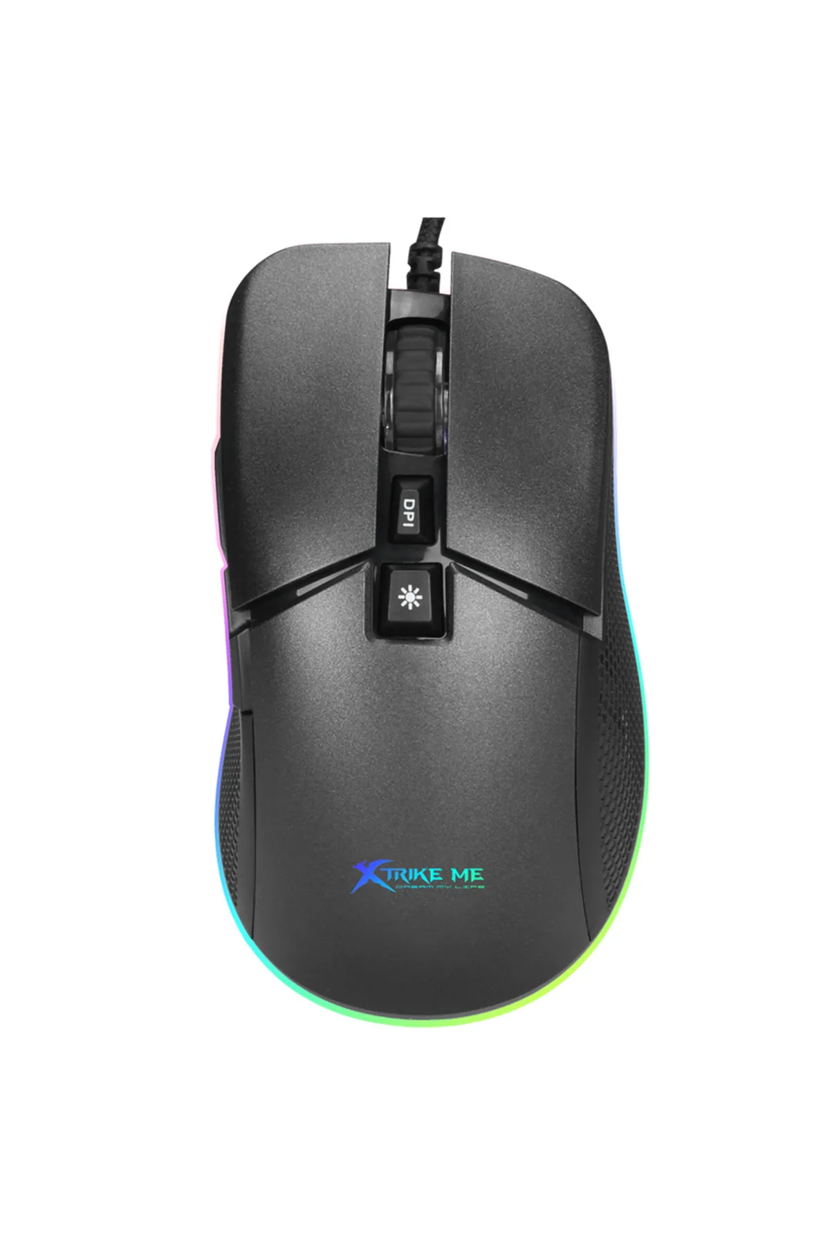 Canpay Gaming Oyuncu Mouse, (7 Çeşit RGB Aydınlatma,1.6 Metre Kablo, İleri ve Geri Tuşu, 6400 DPI Ayarı)