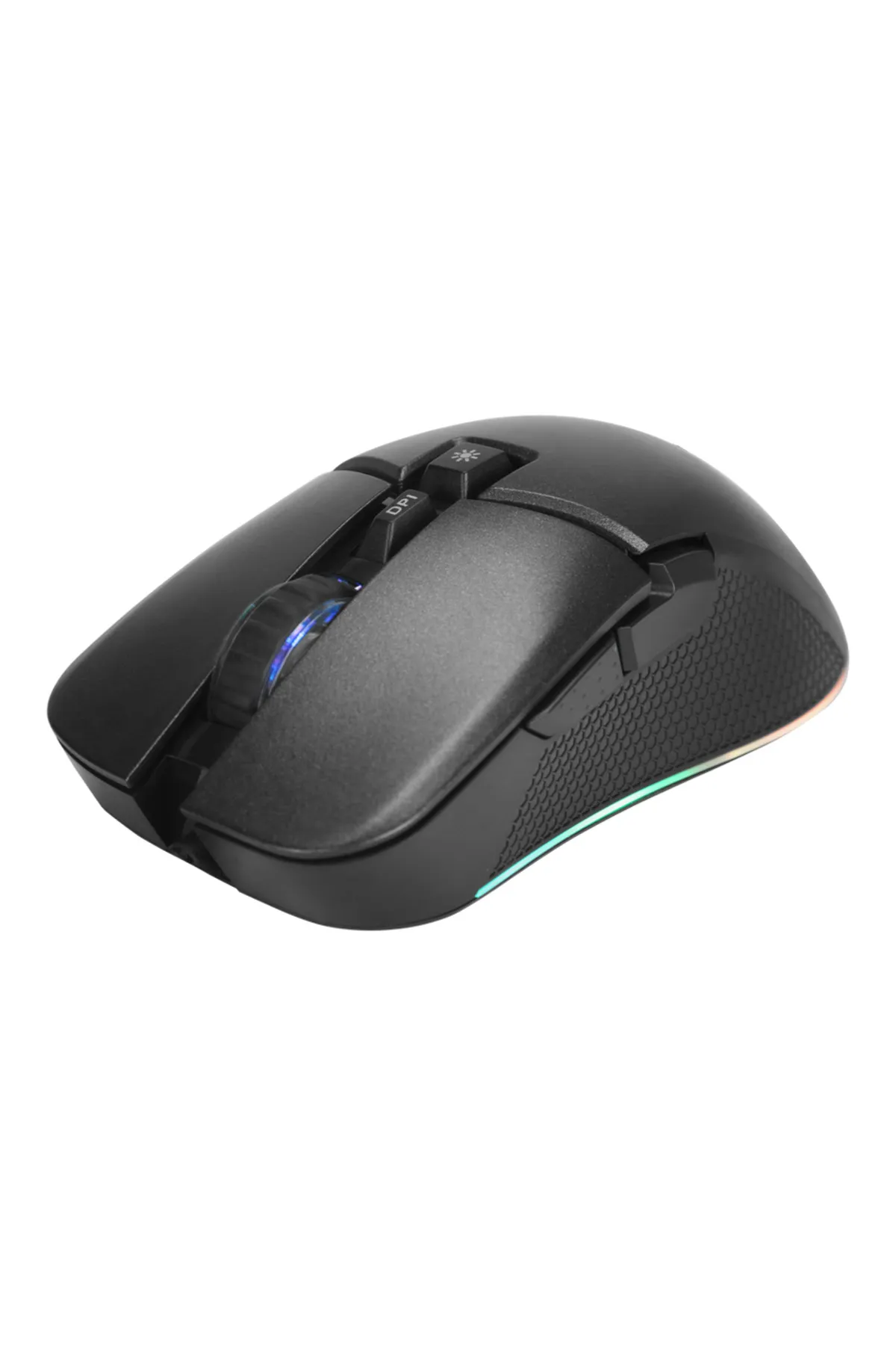 Canpay Gaming Oyuncu Mouse, (7 Çeşit RGB Aydınlatma,1.6 Metre Kablo, İleri ve Geri Tuşu, 6400 DPI Ayarı)