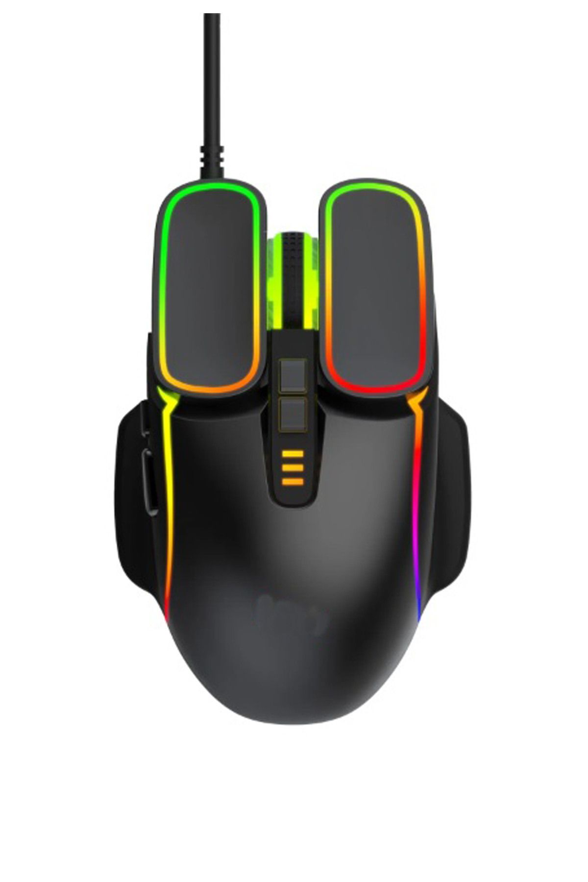 batcell Gaming Oyuncu Mouse Makro Tuşlu Rgb Ledli Ayarlanabilir Dpı