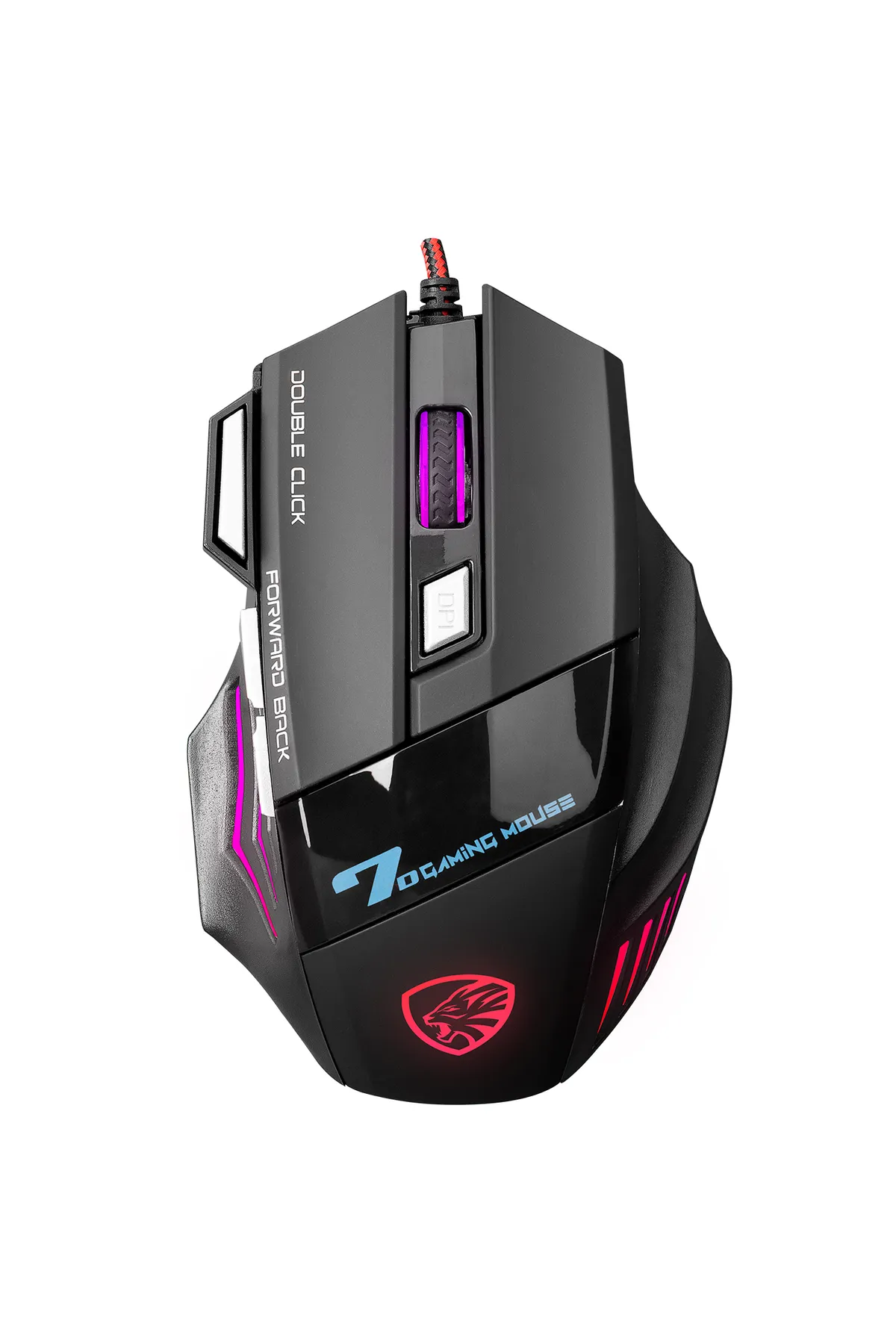 gaman Gamy X7 Rgb Rainbow Işıklı Kablolu Usb Gaming Mouse 7 Tuşlu