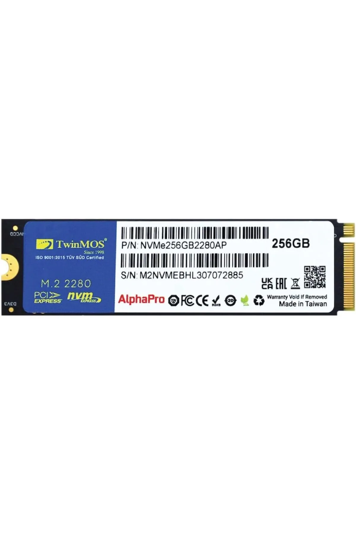 Genel Markalar GB TWINMOS M.2 PCIE NVME 3600/3250 NVMe256GB2280AP TrendBazaar 1057563