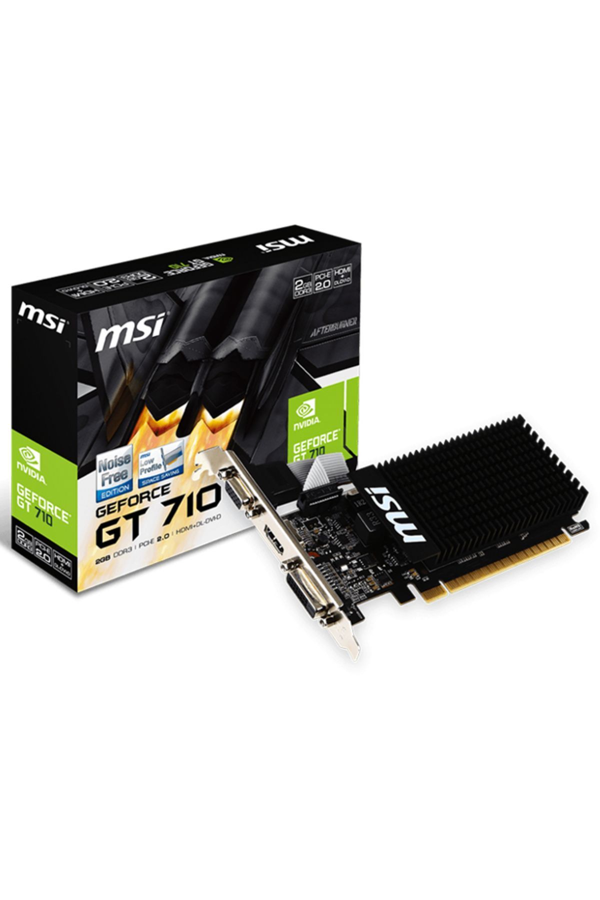 MSI Geforce Gt 710 2gd3h Lp 2gb Ddr3 64bit Dx12 Ekran Kartı