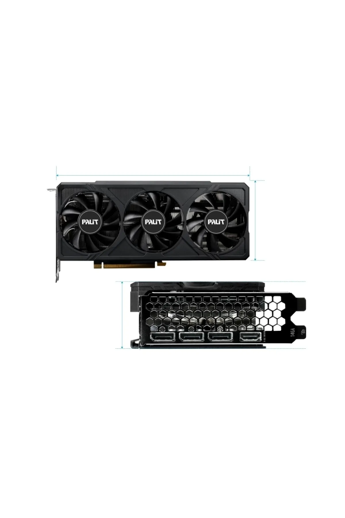 Palit Geforce Rtx 4060 Ti Jetstream 16gb 128bit Gddr6 Ekran Kartı