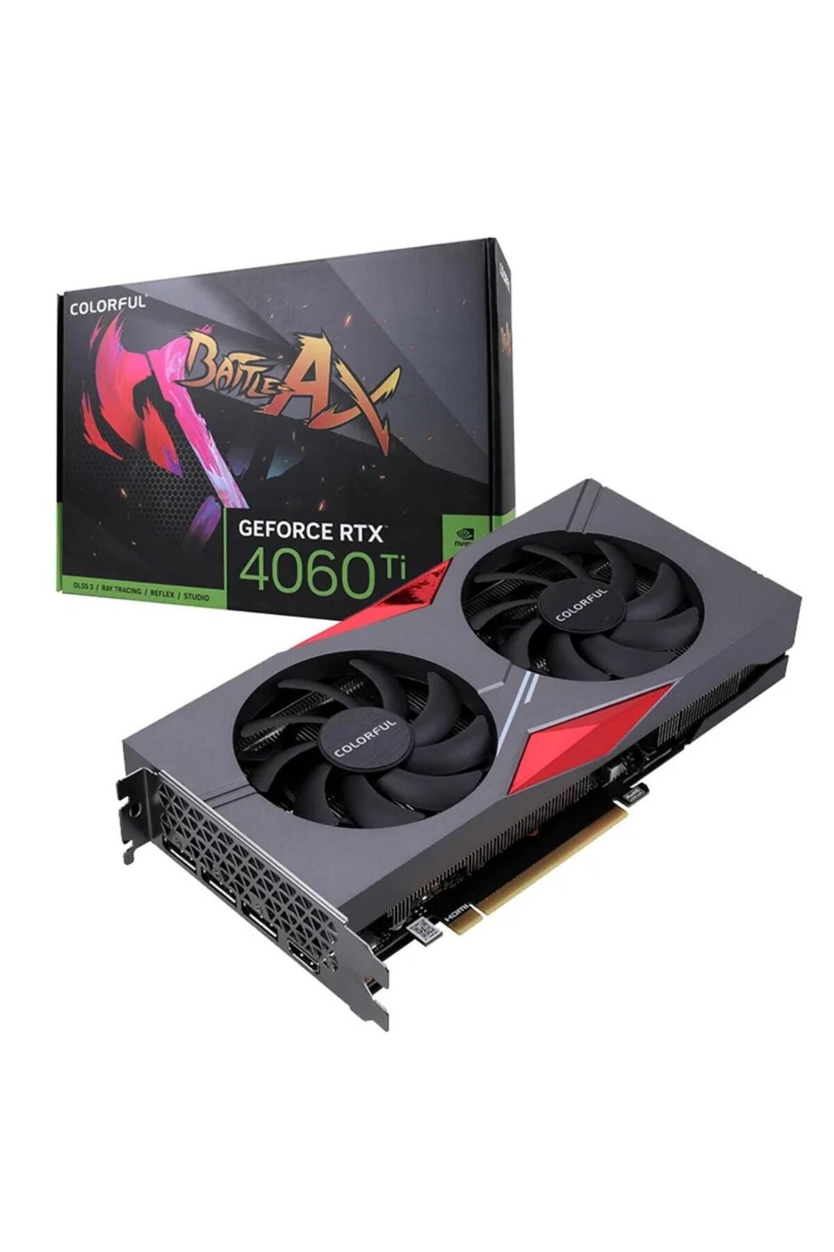 Colorful Geforce Rtx 4060 Ti Nb Duo 8gb Gddr6 128bit Hdmı/dp Ekran Kartı