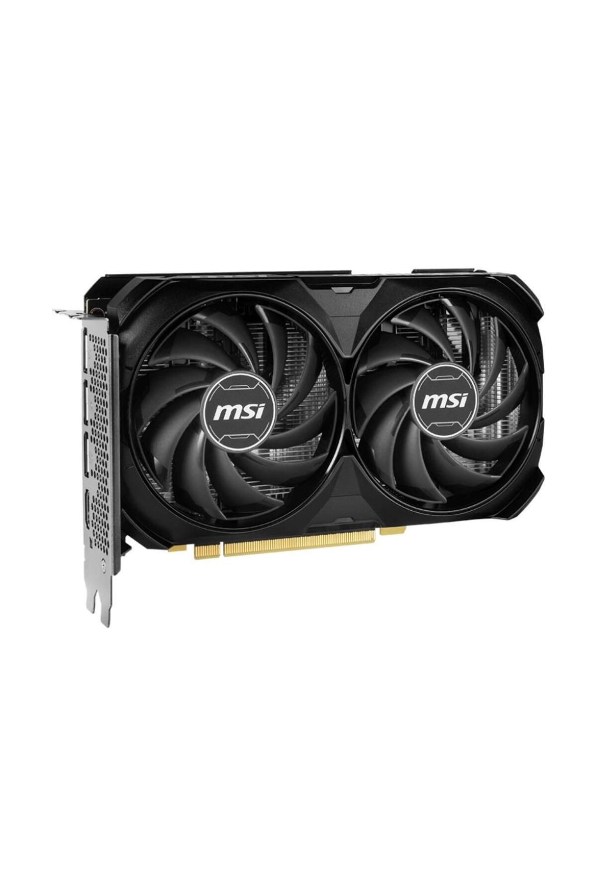 MSI GeForce RTX 4060 Ti VENTUS 2X BLACK 16G OC 128 Bit DLSS 3 Ekran Kartı