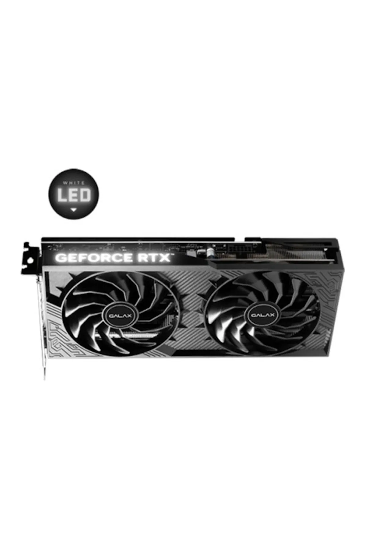 Galax GeForce RTX 4070 SUPER 1-Click OC 2X V2 12GB GDDR6X 192 Bit DLSS 3 Ekran Kartı (47SOM7MDABCD)