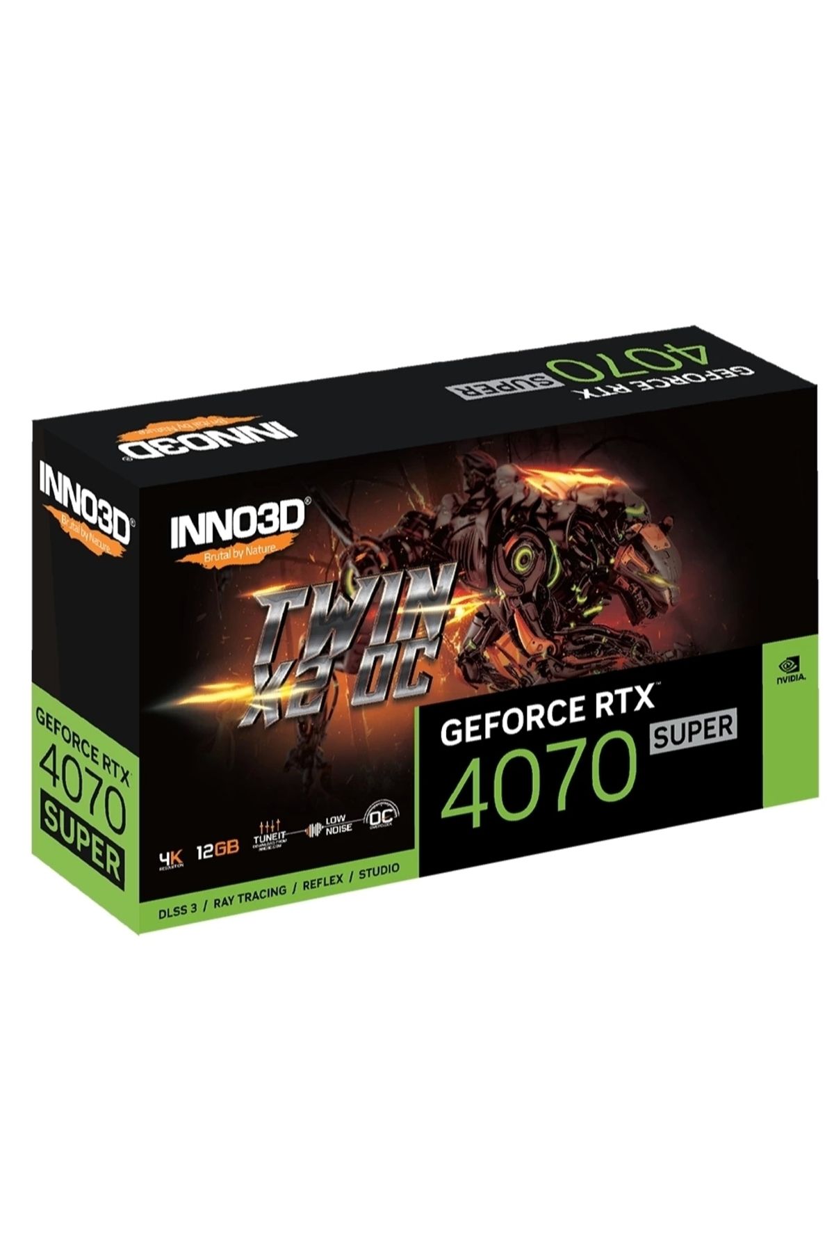 Inno3D Geforce Rtx 4070 Super Twin X2 12gb 192 Bit Gddr6x Ekran Kartı