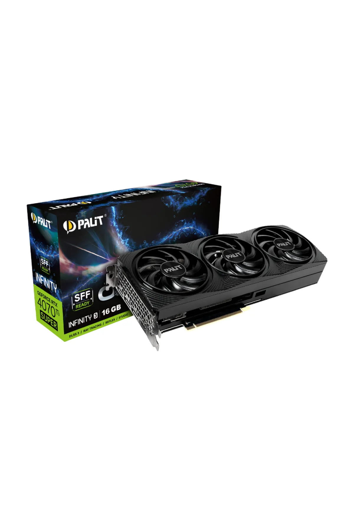 Palit GeForce RTX 4070 Ti Super Infinity 3 OC 16GB GDDR6X 256 Bit DLSS 3 Ekran Kartı