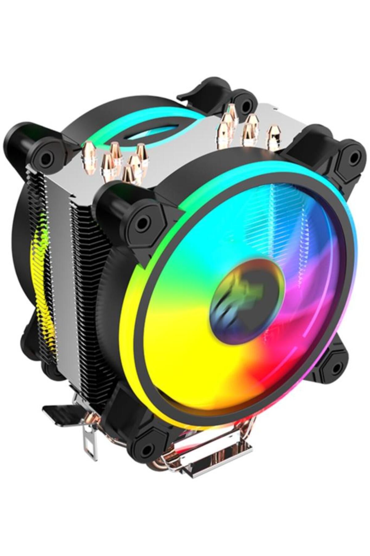 Gametech Gemetech Hd6.2 Pro Cpu Soğutucu 2x12 Cm Led Fan Intel-amd-2011 Soket