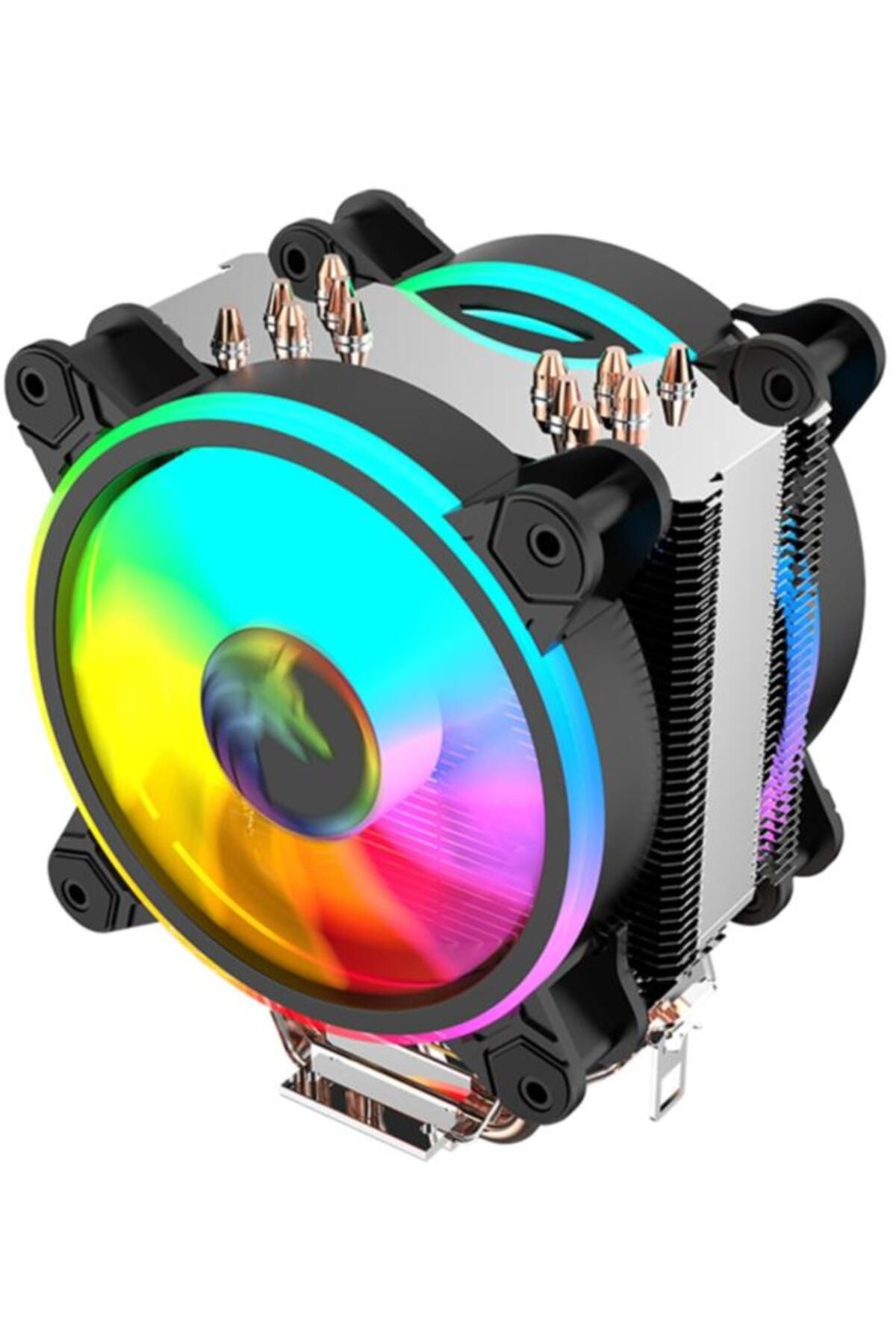 Gametech Gemetech Hd6.2 Pro Cpu Soğutucu 2x12 Cm Led Fan Intel-amd-2011 Soket