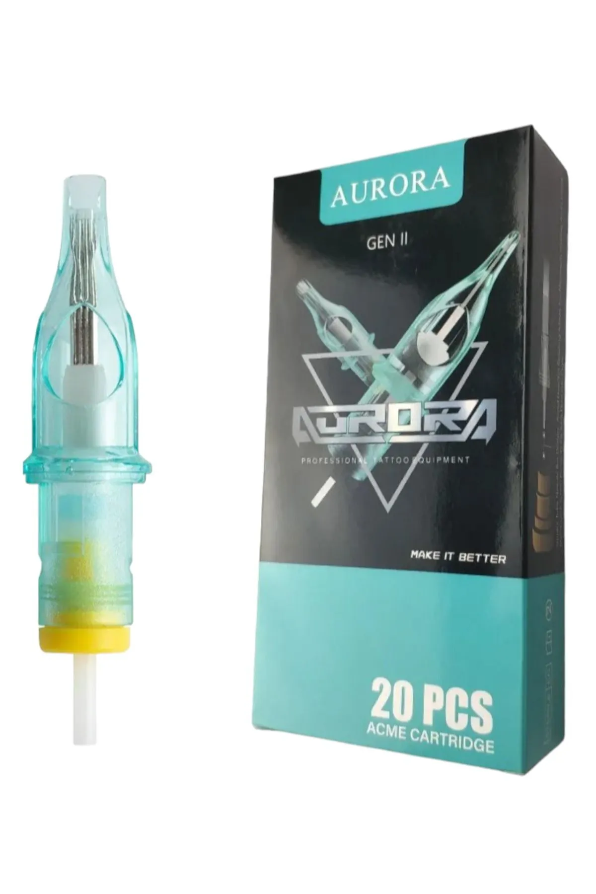 Aurora Gen Iı Cartridges 1207cm Rm Kartuş Dövme Iğnesi (0.35MM) 20 Adet