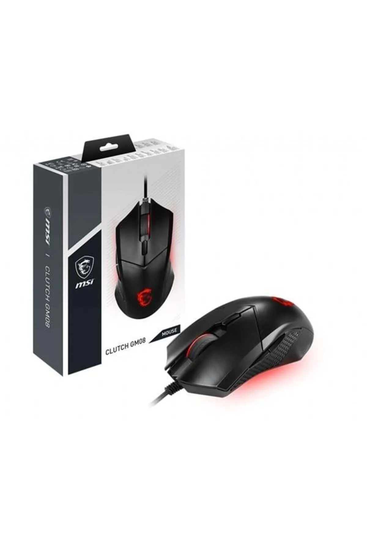 MSI Gg Clutch Gm08 4200dpı Gaming Mouse