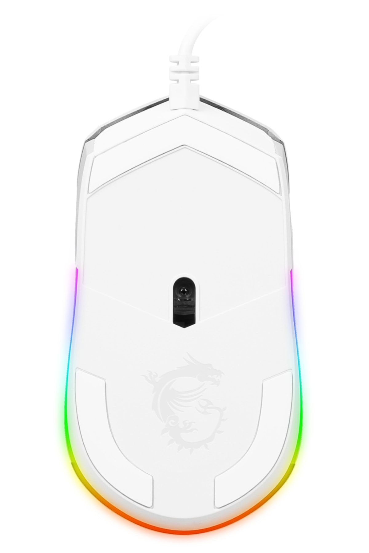 MSI Gg Clutch GM11 White Gaming Mouse 5.000 Dpi Optik Rgb LED Oyuncu Faresi Beyaz