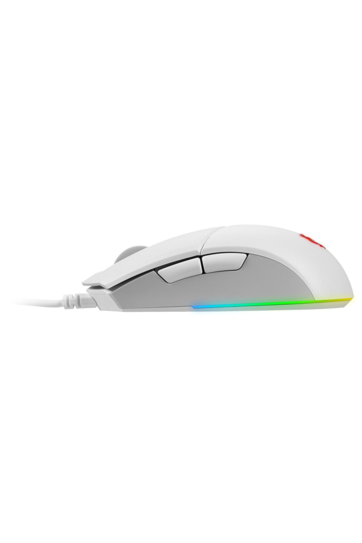 MSI Gg Clutch GM11 White Gaming Mouse 5.000 Dpi Optik Rgb LED Oyuncu Faresi Beyaz