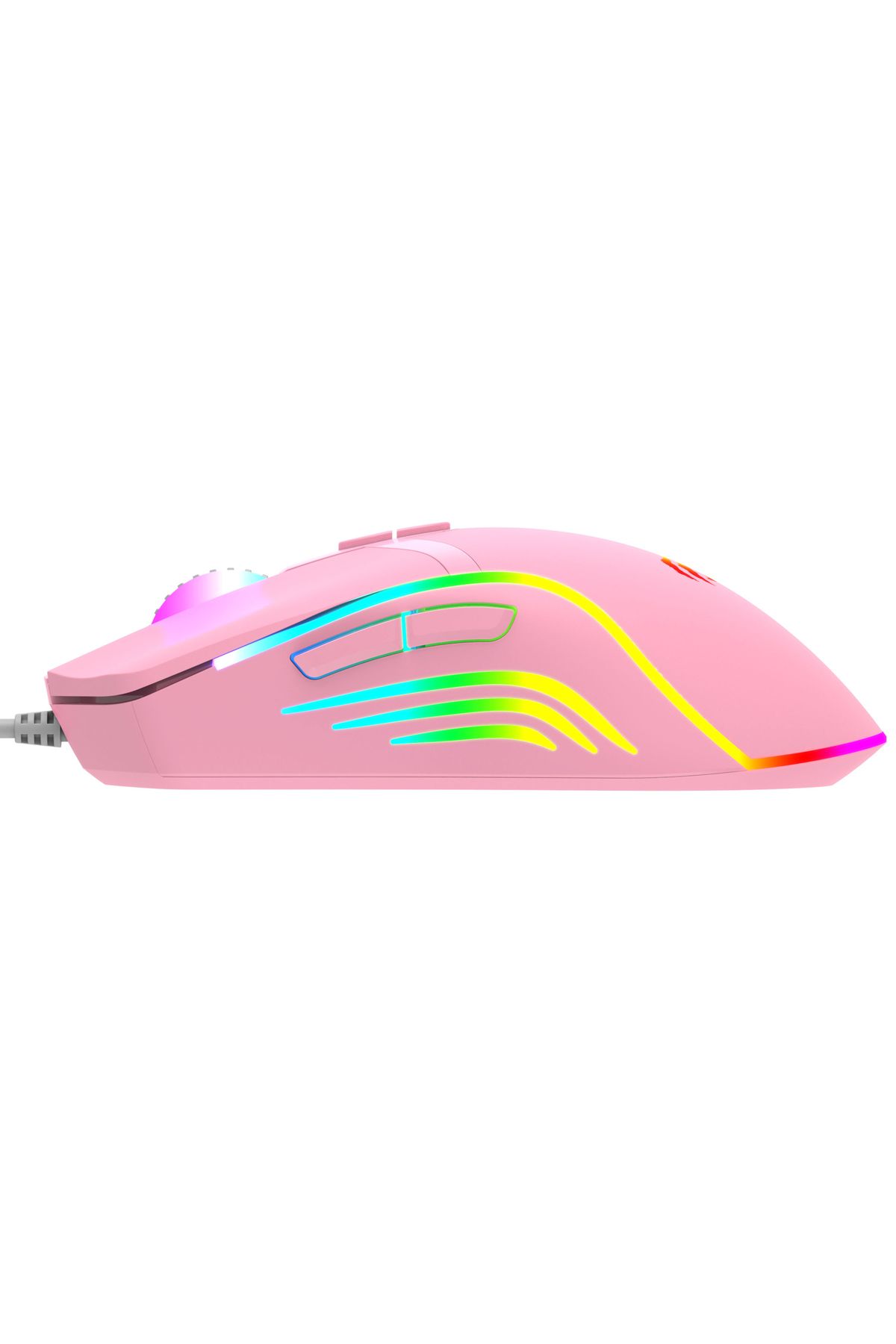 Havit Gkcx MS1026 RGB Uyumlu Pembe Gaming Oyuncu Mouse 6400DPI New Desng 1017785