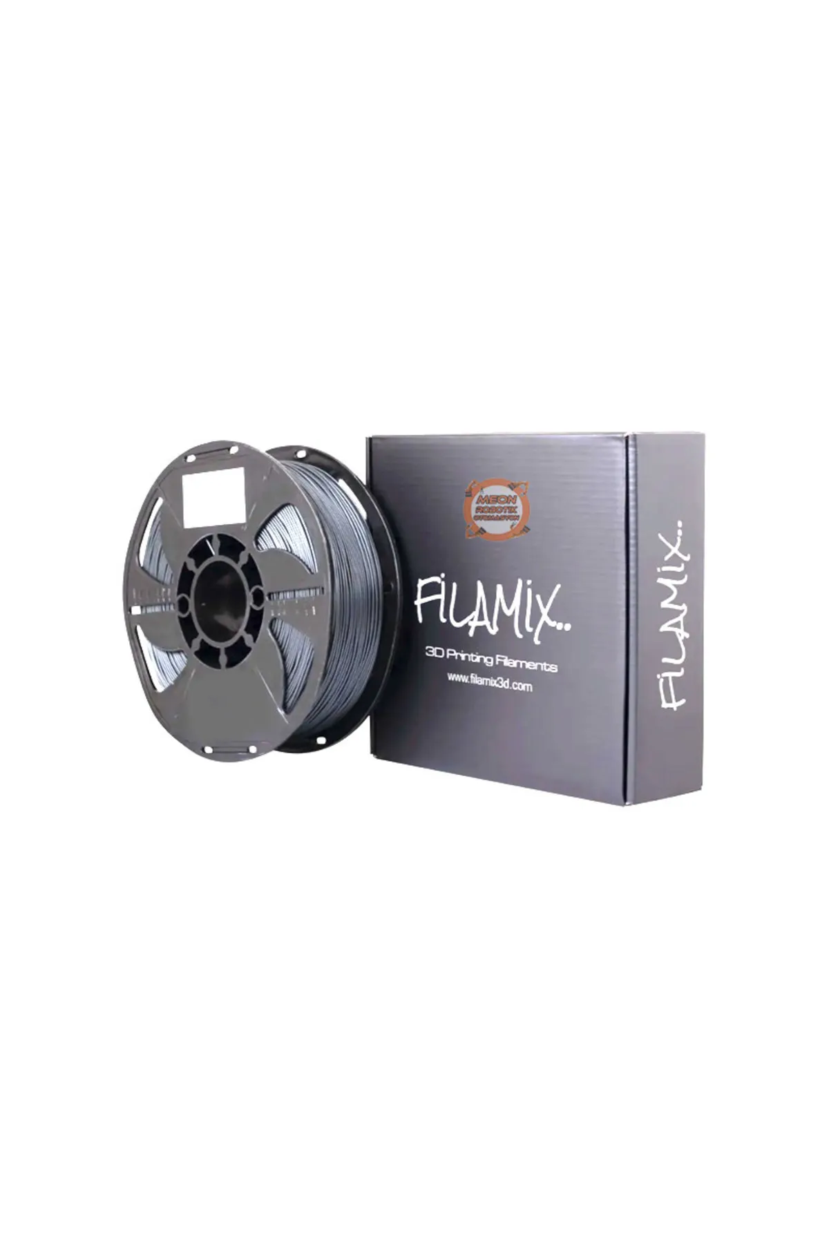 FİLAMİX Gümüş Gri Filament PLA Plus 1.75mm 1 KG