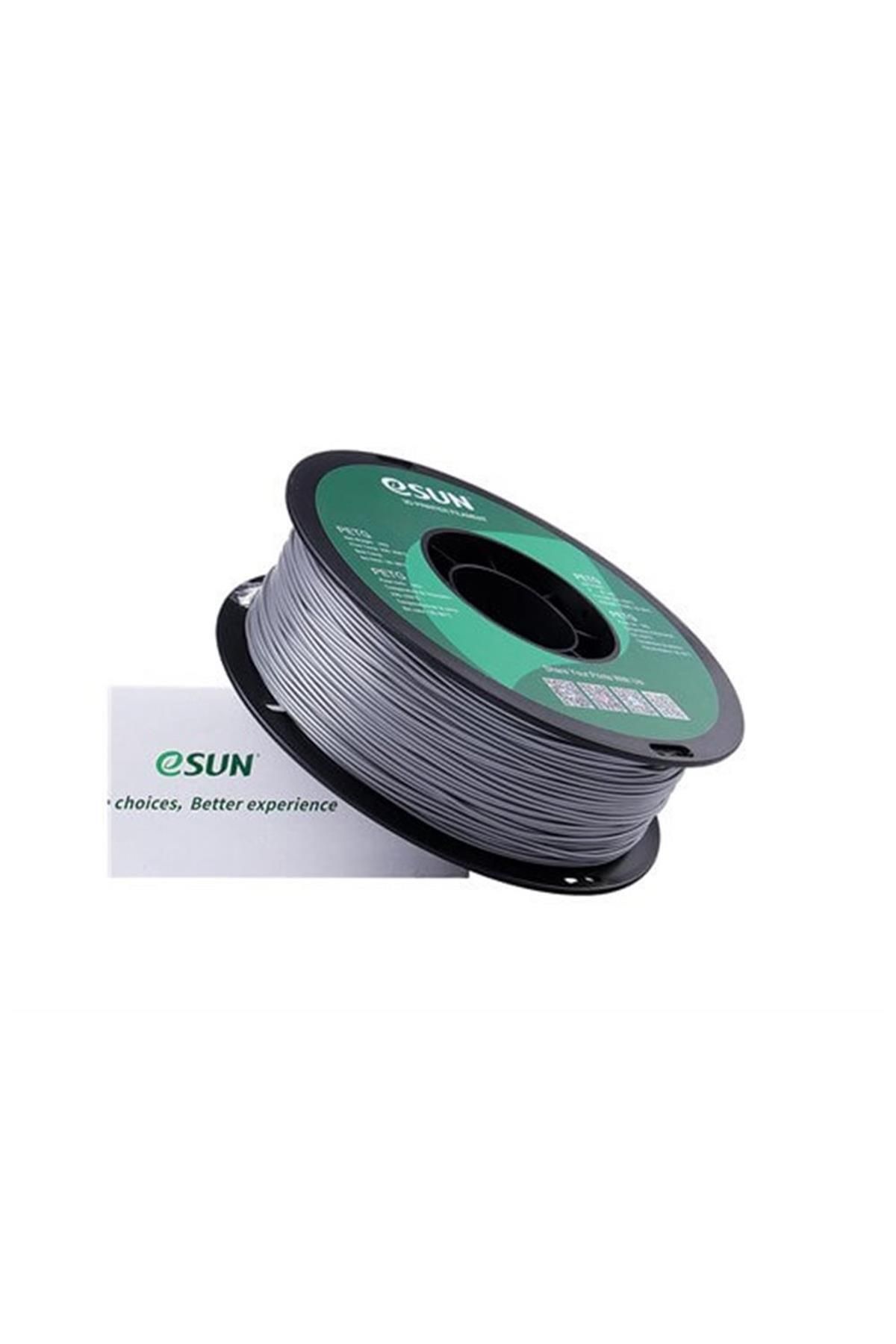 eSun Gümüş Pla+ Filament 1.75mm 1 Kg Plus