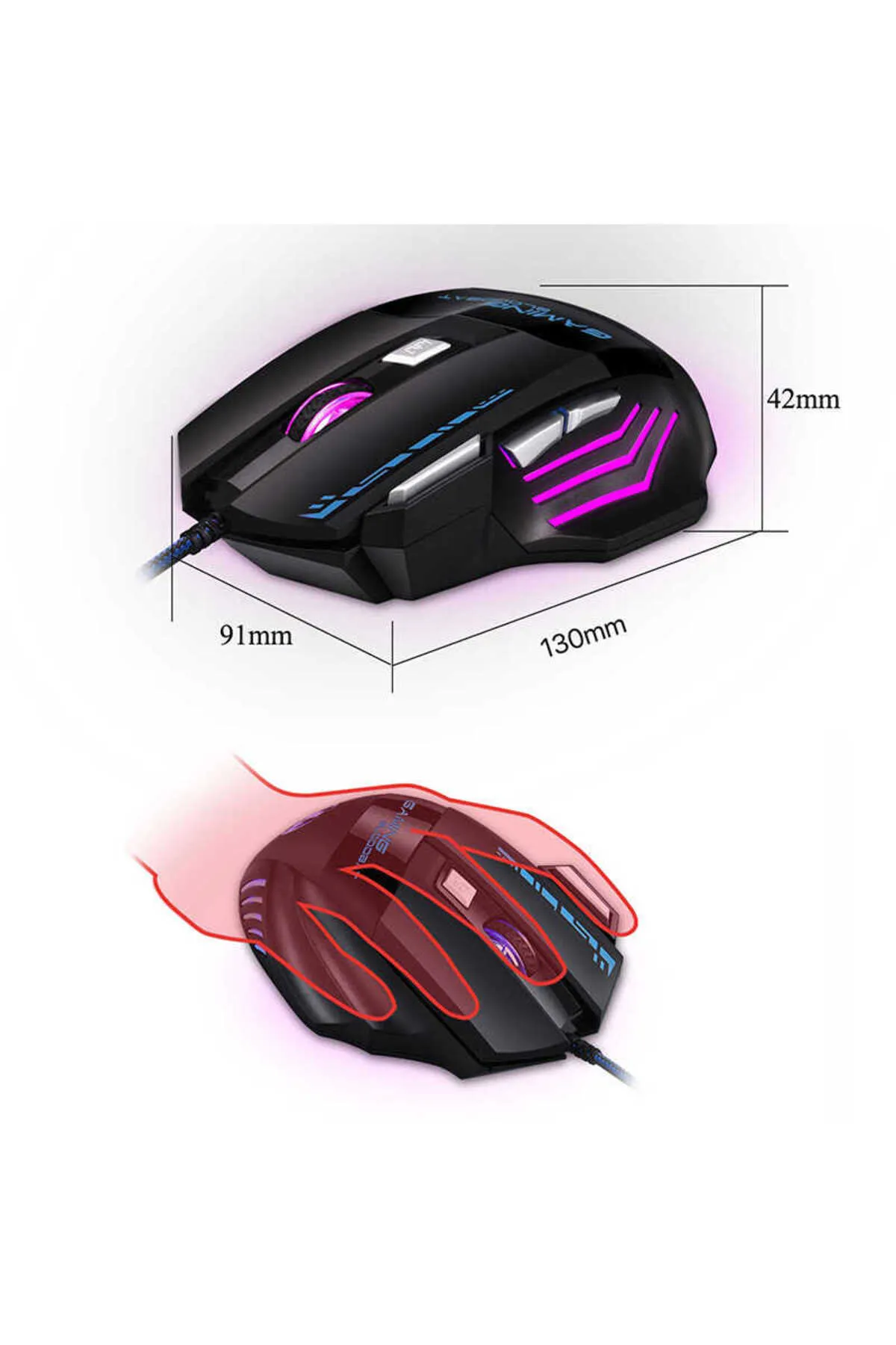 Megafox Teknoloji GM02 Oyuncu Mouse