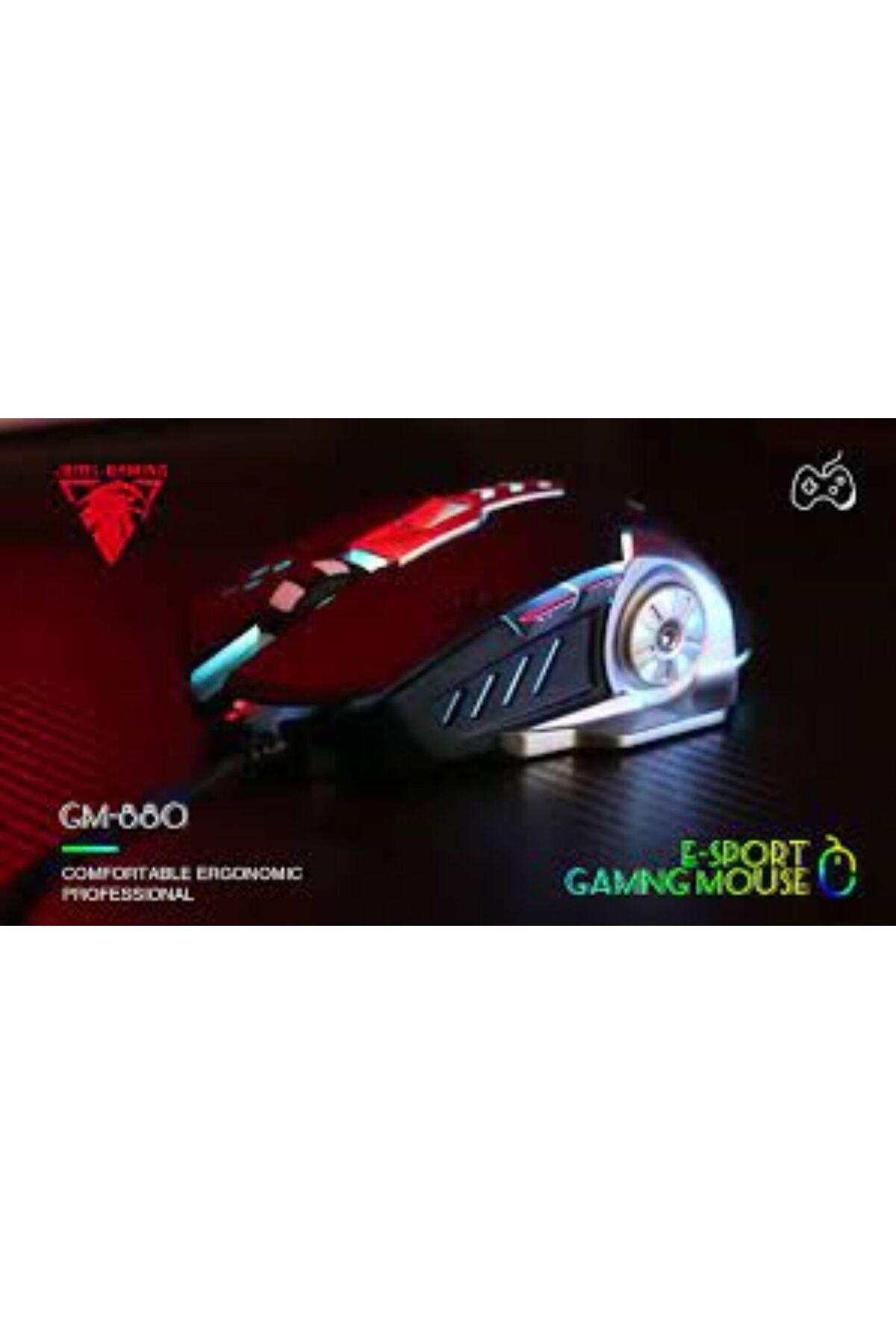 jedel Gm880 e-Sport Işıklı Kablolu Gamer Mouse