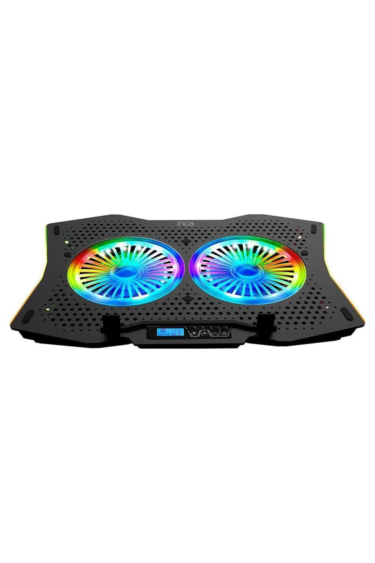 Inca Gms Arrax Iı 2x Rgb Fan Lcd Kontrol Panel 7 Gaming Notebook Soğutucu