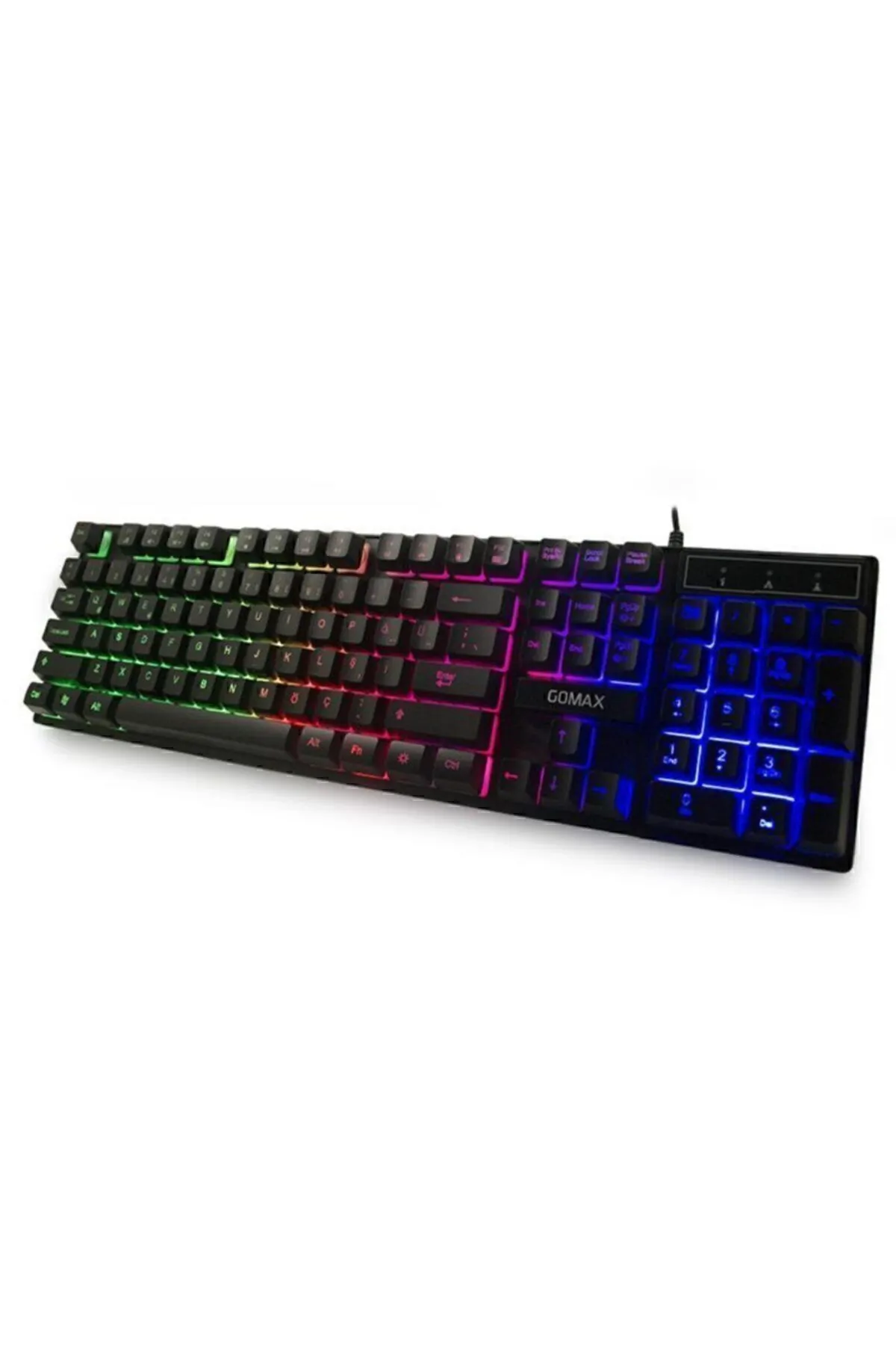 Gomax Gmx K2 Rgb Led Işıklı Oyuncu Klavyesi Gaming Klavye