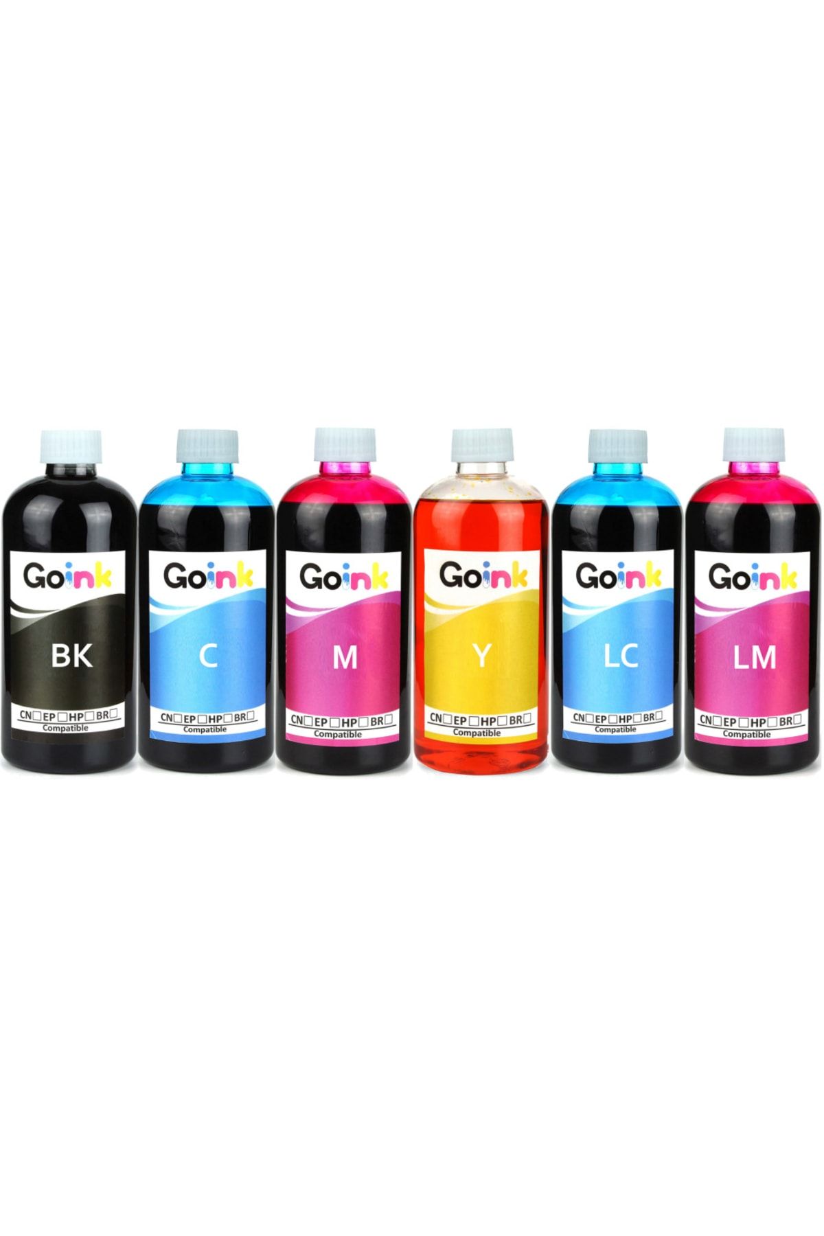 Baskistan Goink Stylus Photo R285 Uyumlu 6x500 Ml Mürekkep Seti