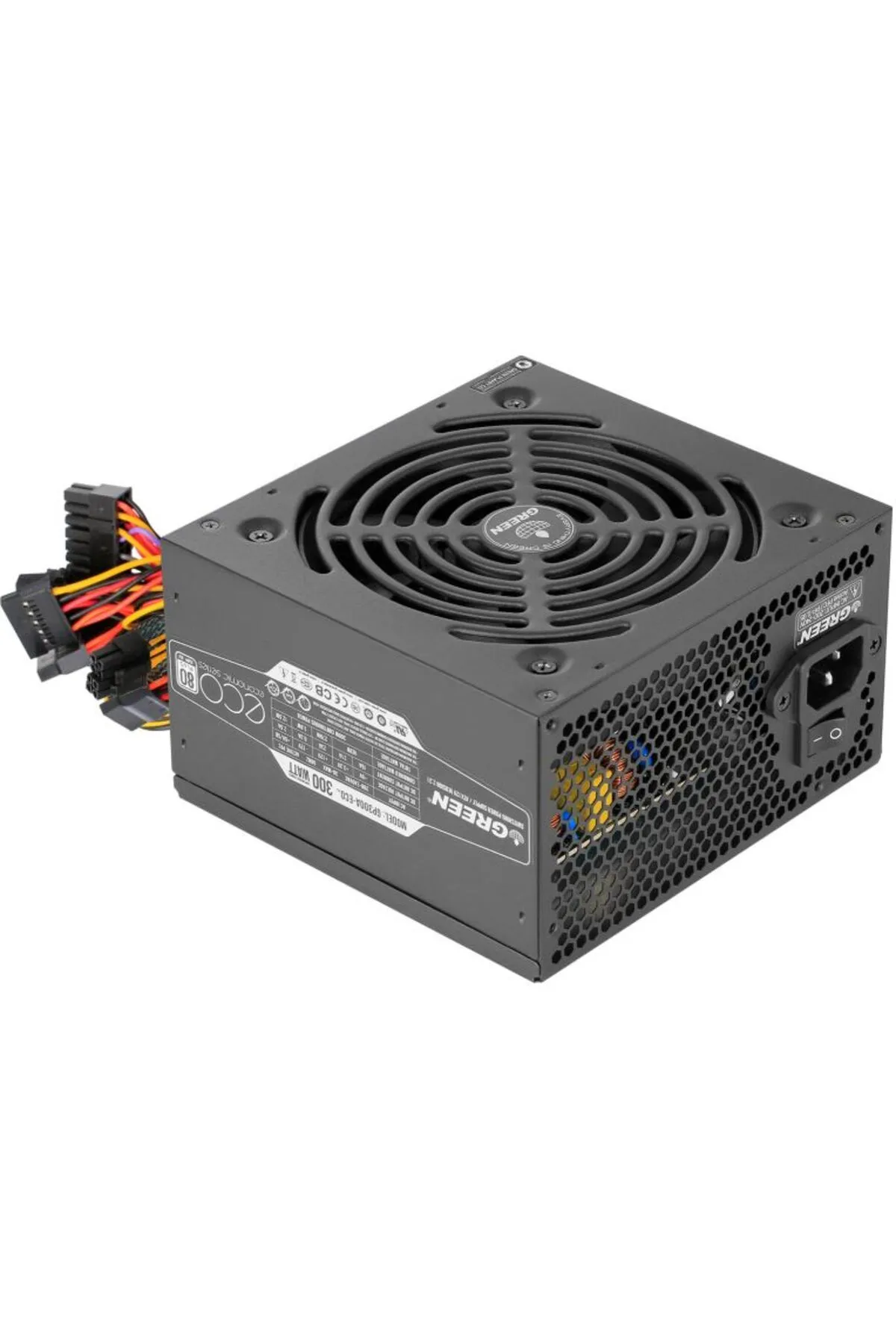 Green Gp300a-eco Rev3.1 300w 80 Power Supply Pc Güç Kaynağı (3YIL GARANTİ)