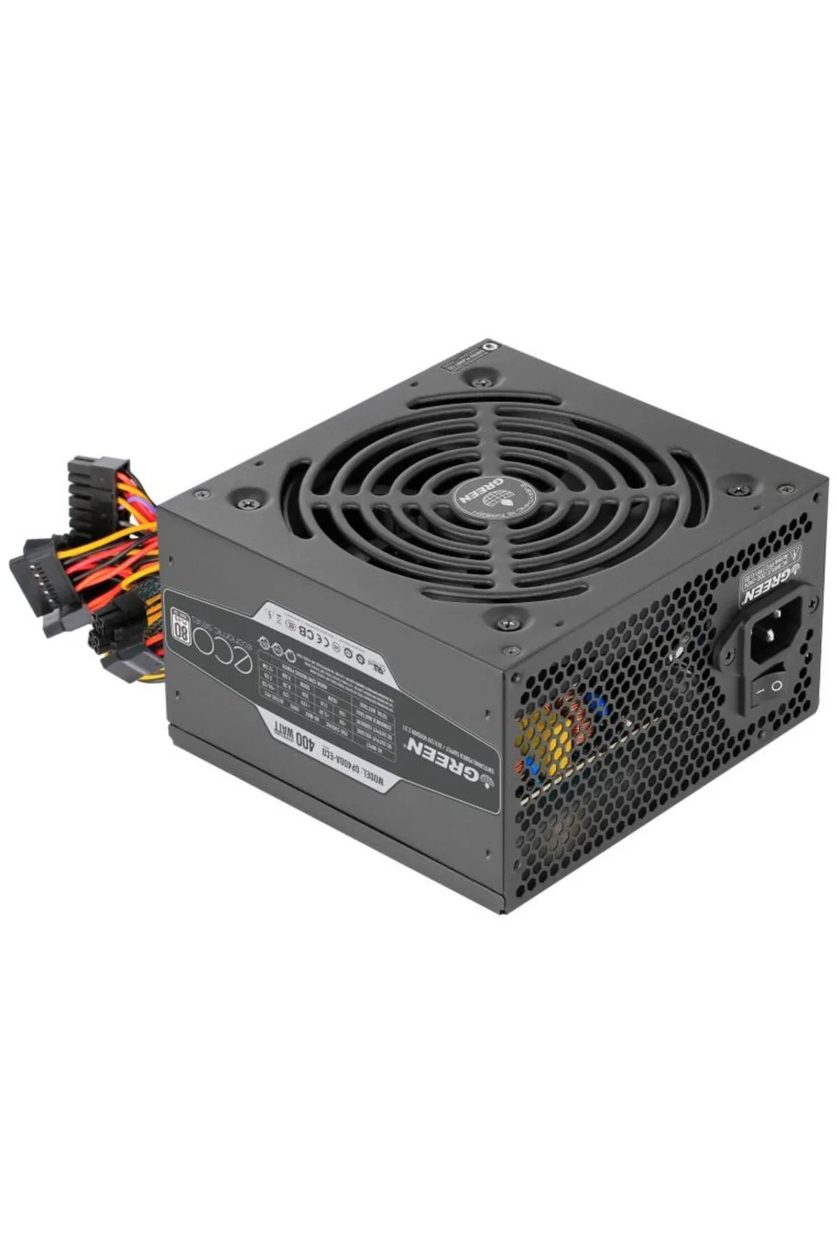 Green Gp400a-eco Rev3.1 400w 80 Power Supply Pc Güç Kaynağı (3YIL GARANTİ)