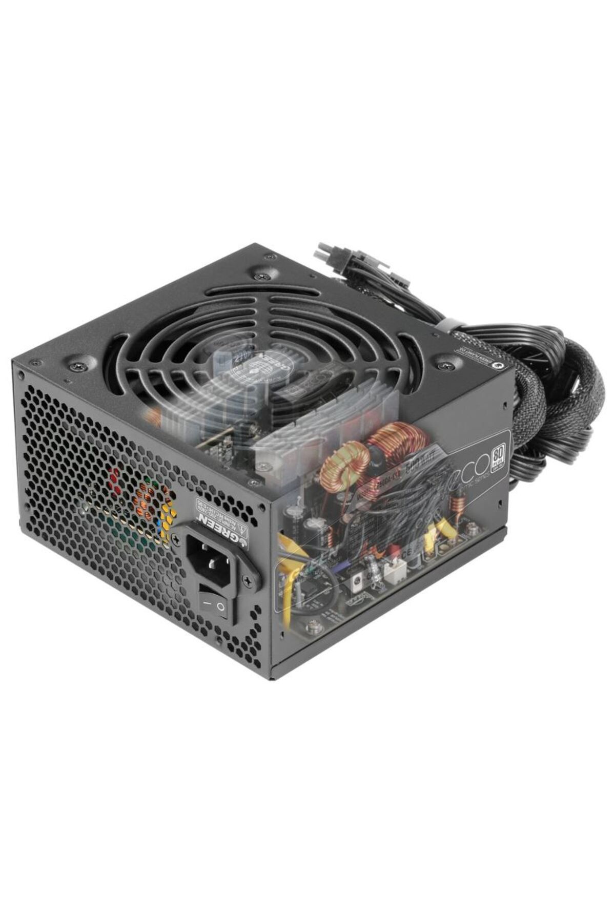 Green Gp500a-eco Rev3.1 500w 80 Power Supply Pc Güç Kaynağı (3YIL GARANTİ)