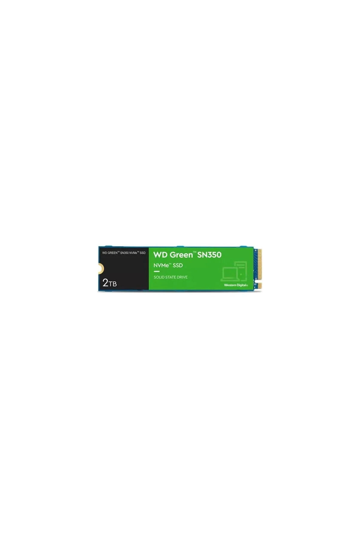 WD Green 2TB M.2 NVMe SN350 3200/3200MB/s SSD WDS200T3G0C