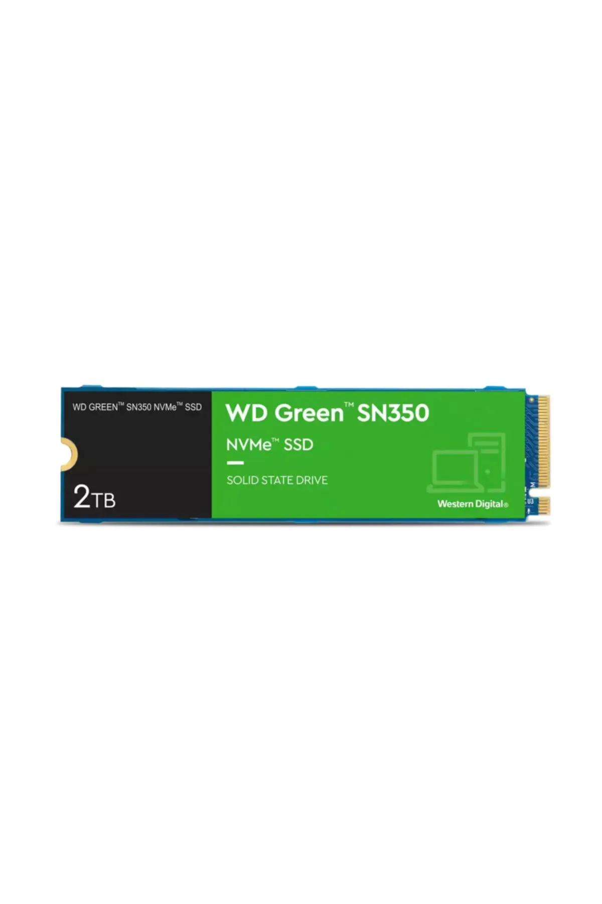 WD Green Sn350 S200t3g0c 2 Tb 3200/3000 Mb/s M.2 Nvme Ssd