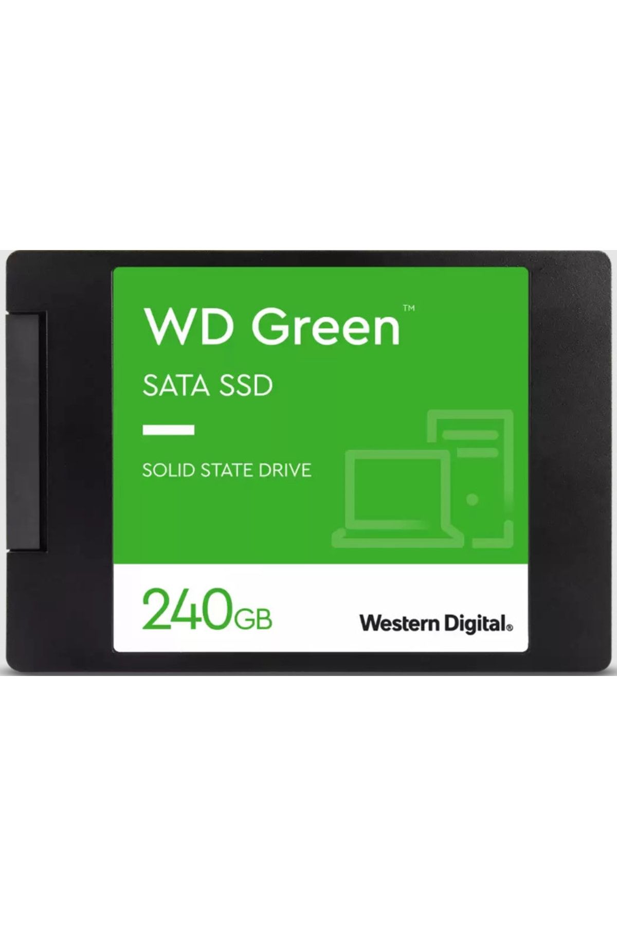 WD Green, Wds240g3g0a, 240gb, 545/465, 3d Nand, 2,5&quot; Sata, Ssd