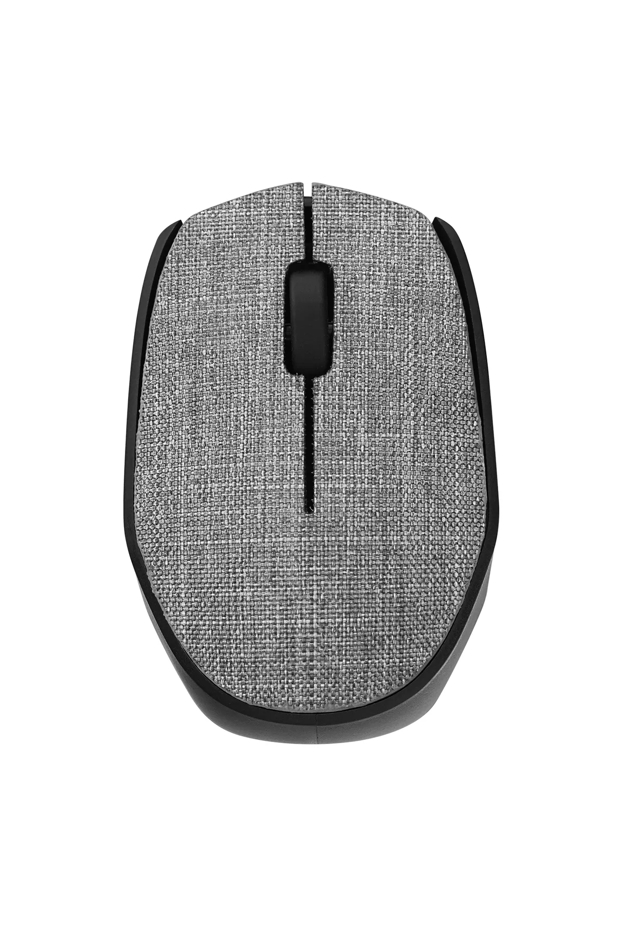 Sarftech Gri Kablosuz USB 2.4Ghz Terletmez Kumaş Fabric Yüzey 1.200Dpi Hafif Kablosuz Mouse