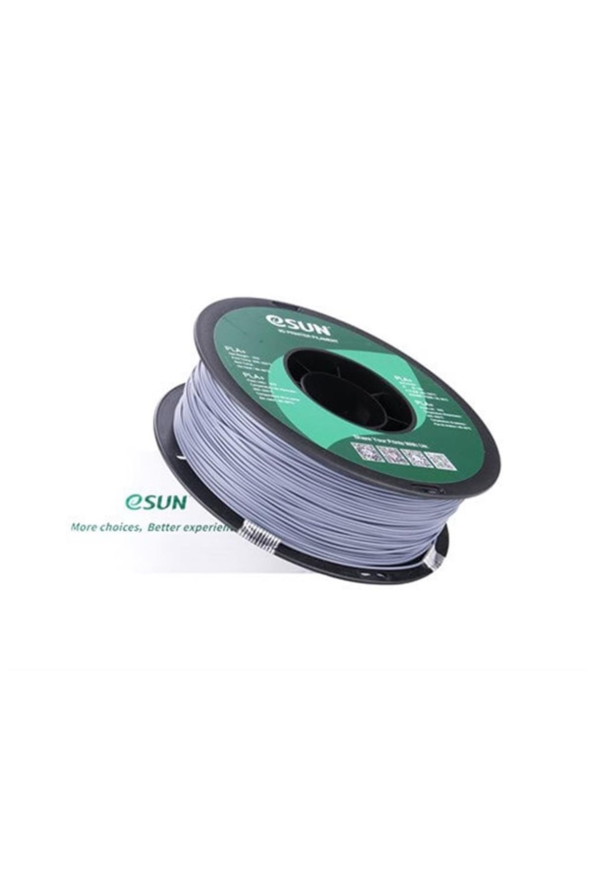 eSun Gri Pla+ Filament 1.75mm 1 Kg Plus