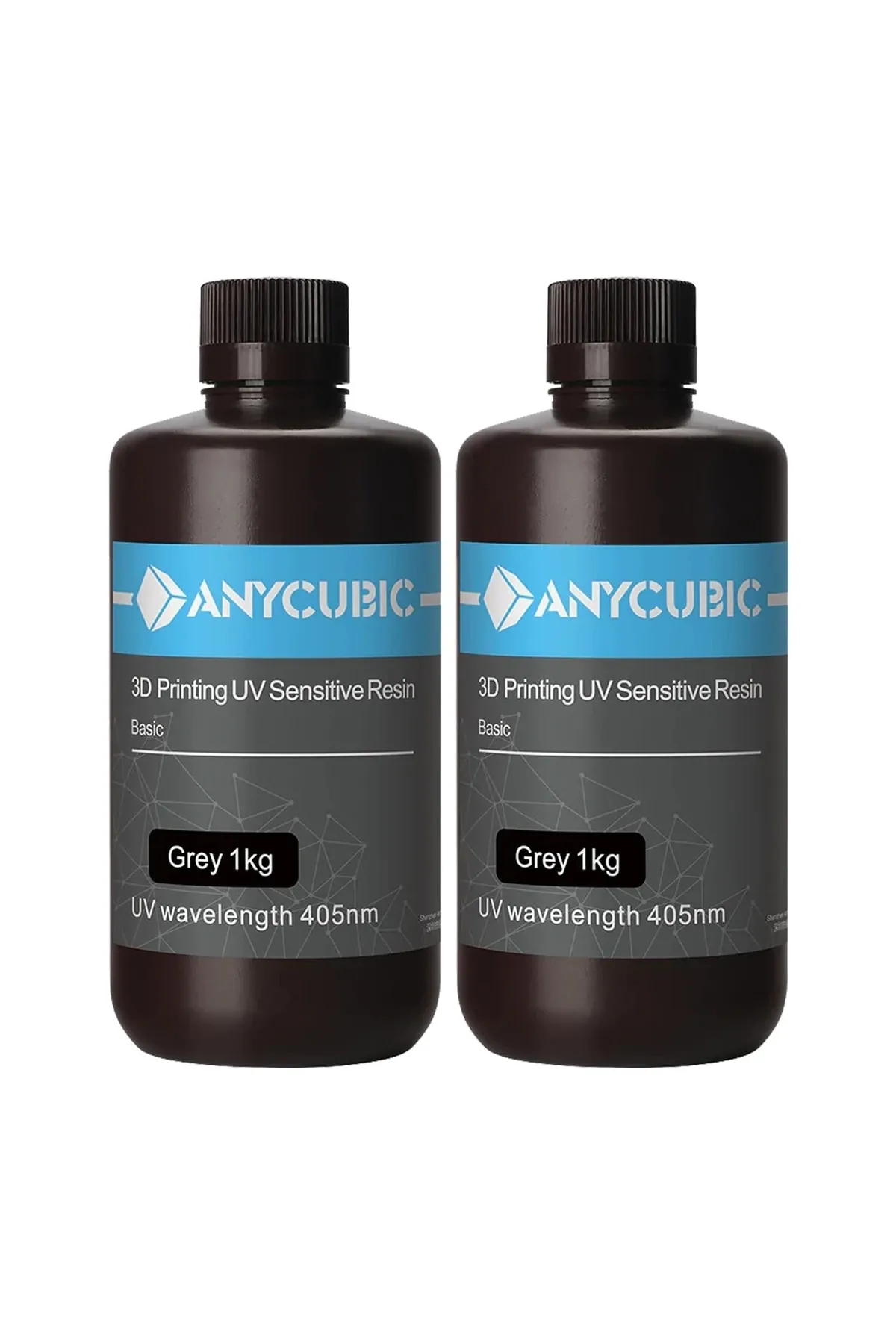 Anycubic Gri Reçine 1 Kg - 2 Li Kutu