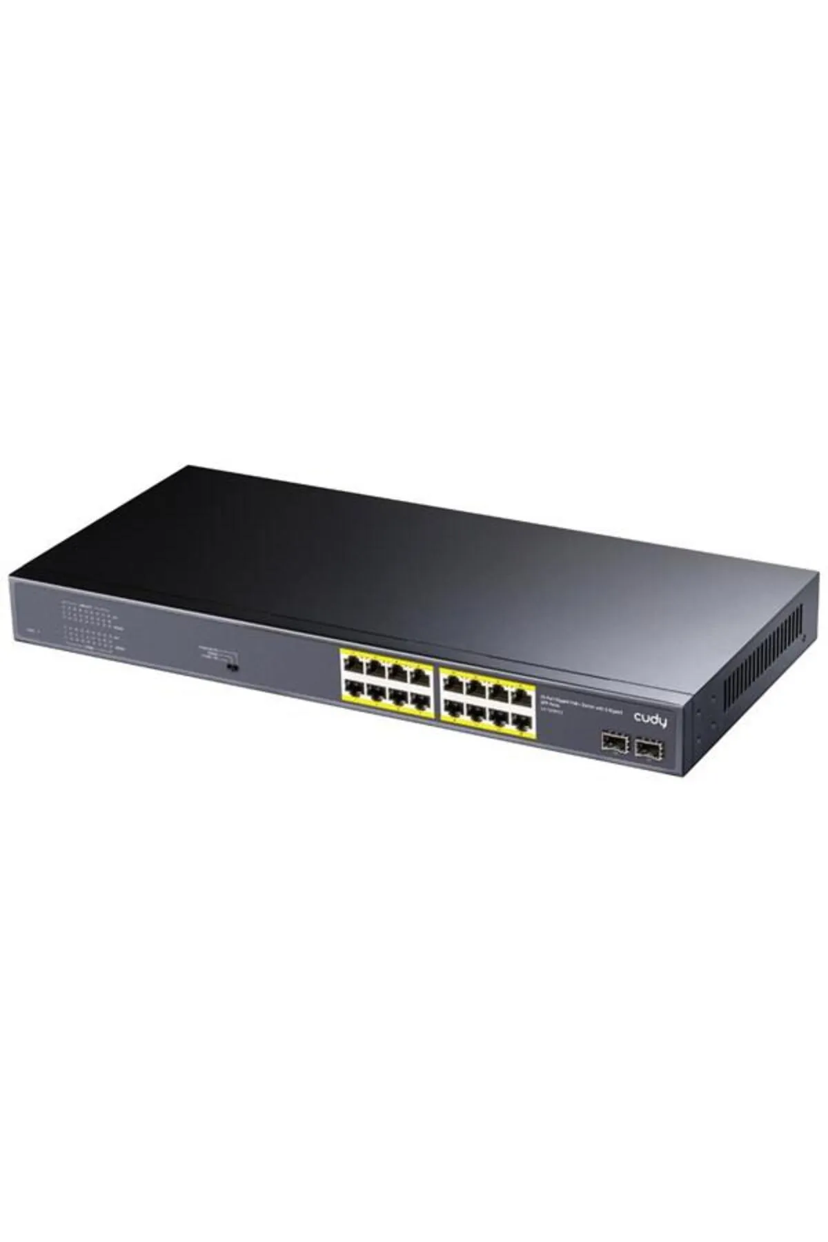 cudy Gs1020ps2 16 Port Gigabit 2-sfp 200w Full Poe Yönetilemez Switch