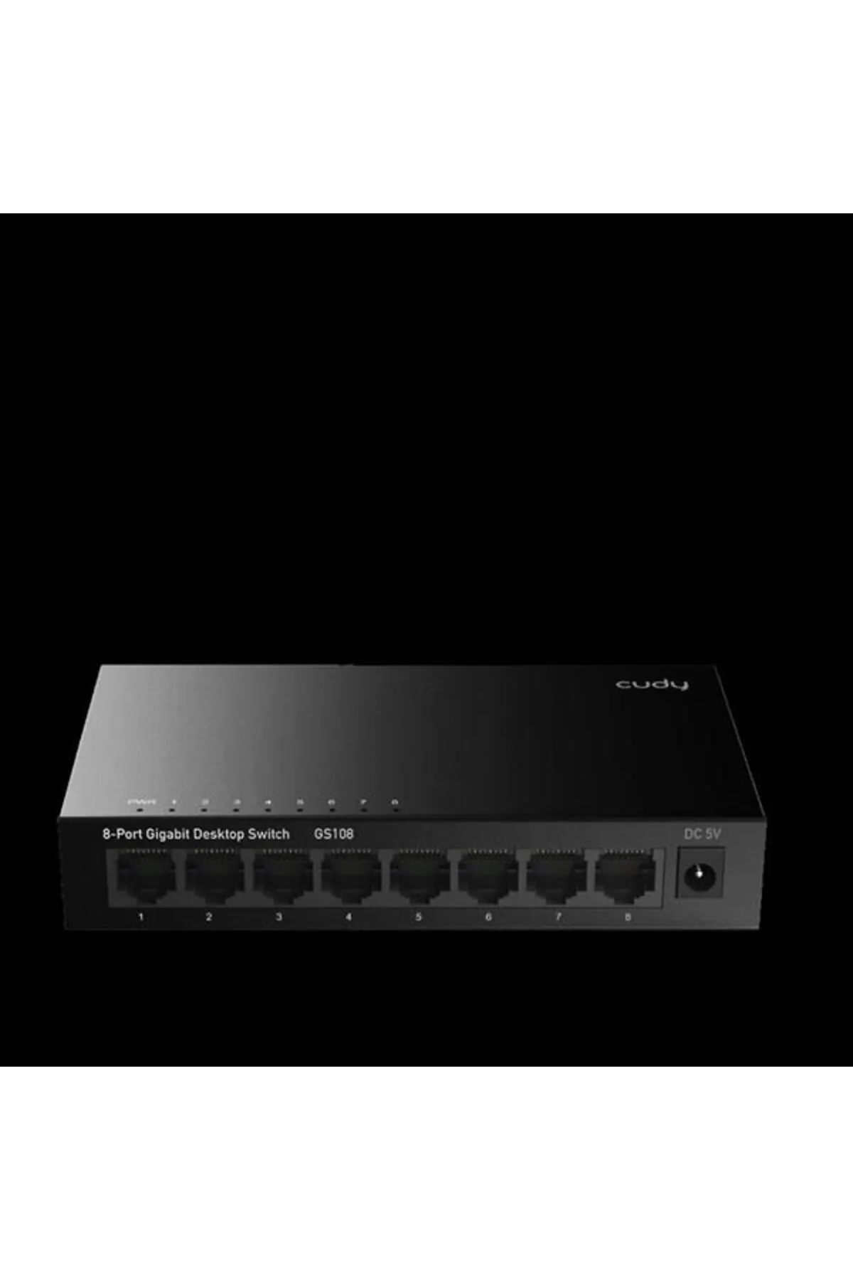 cudy Gs108 8 Port Gigabit Yönetilemez Desktop Metal Kasa Switch