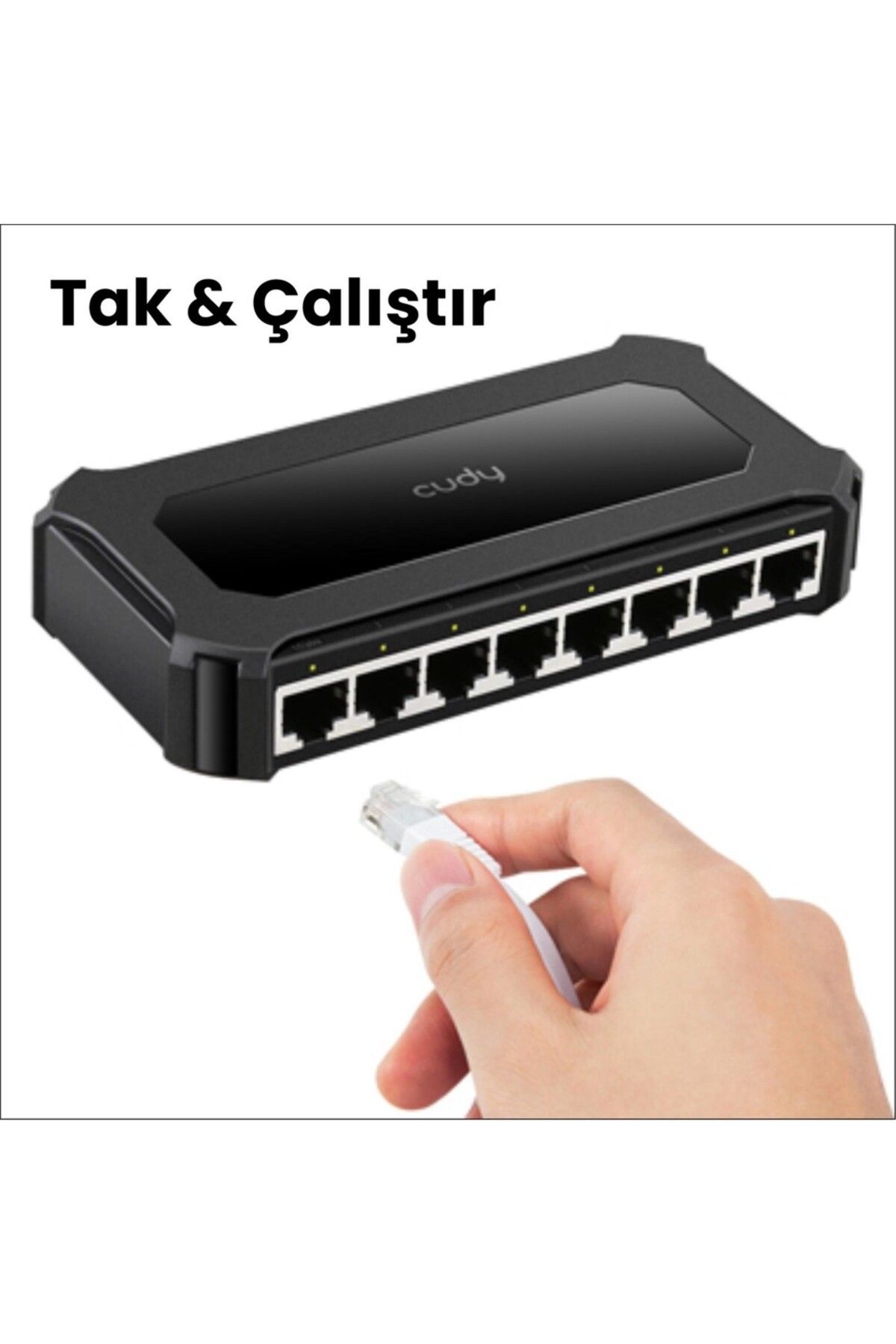 cudy GS108D 8 Port 10/100/1000 Mbps Gigabit Switch