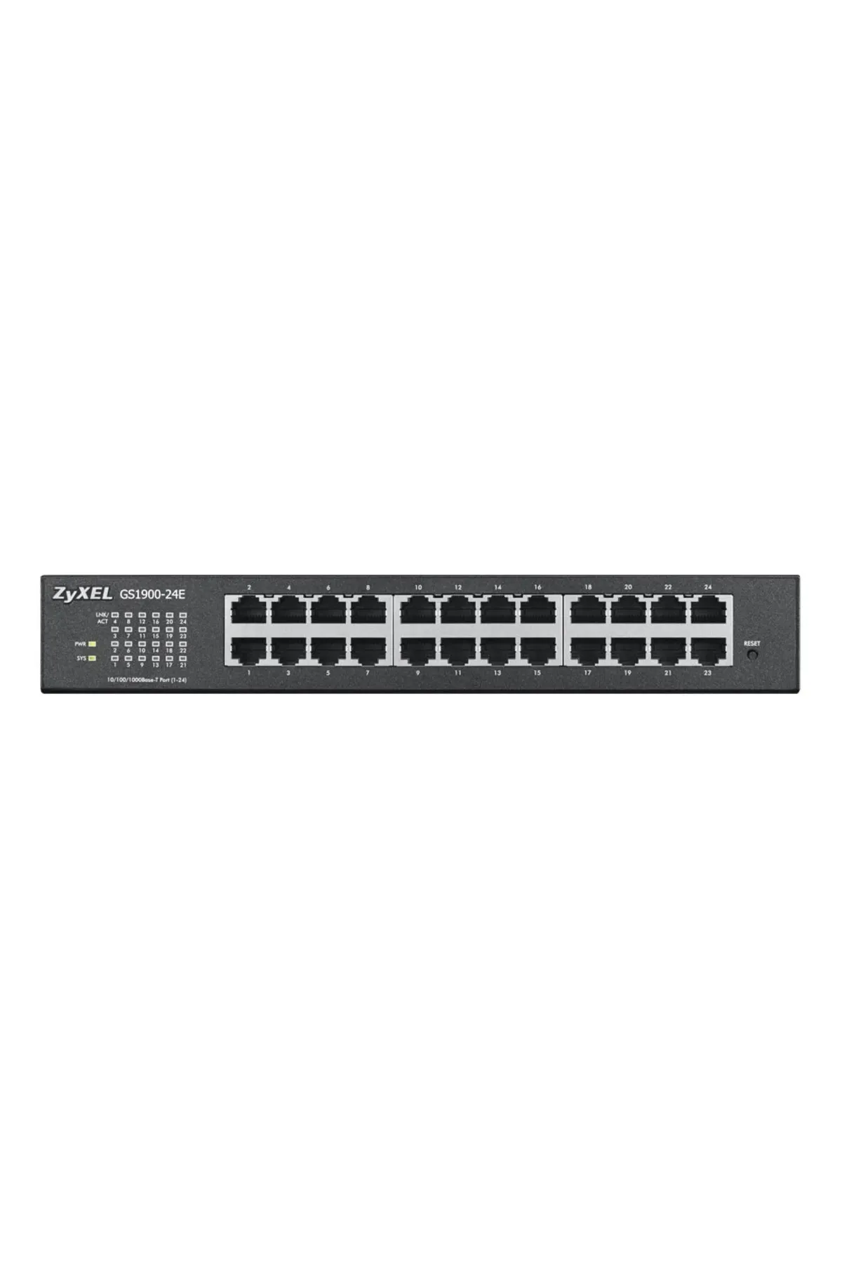 Zyxel GS1900-24 EU, 24 Port, GigaBit, +2Port SFP, Yönetilebilir, Rackmount Switch