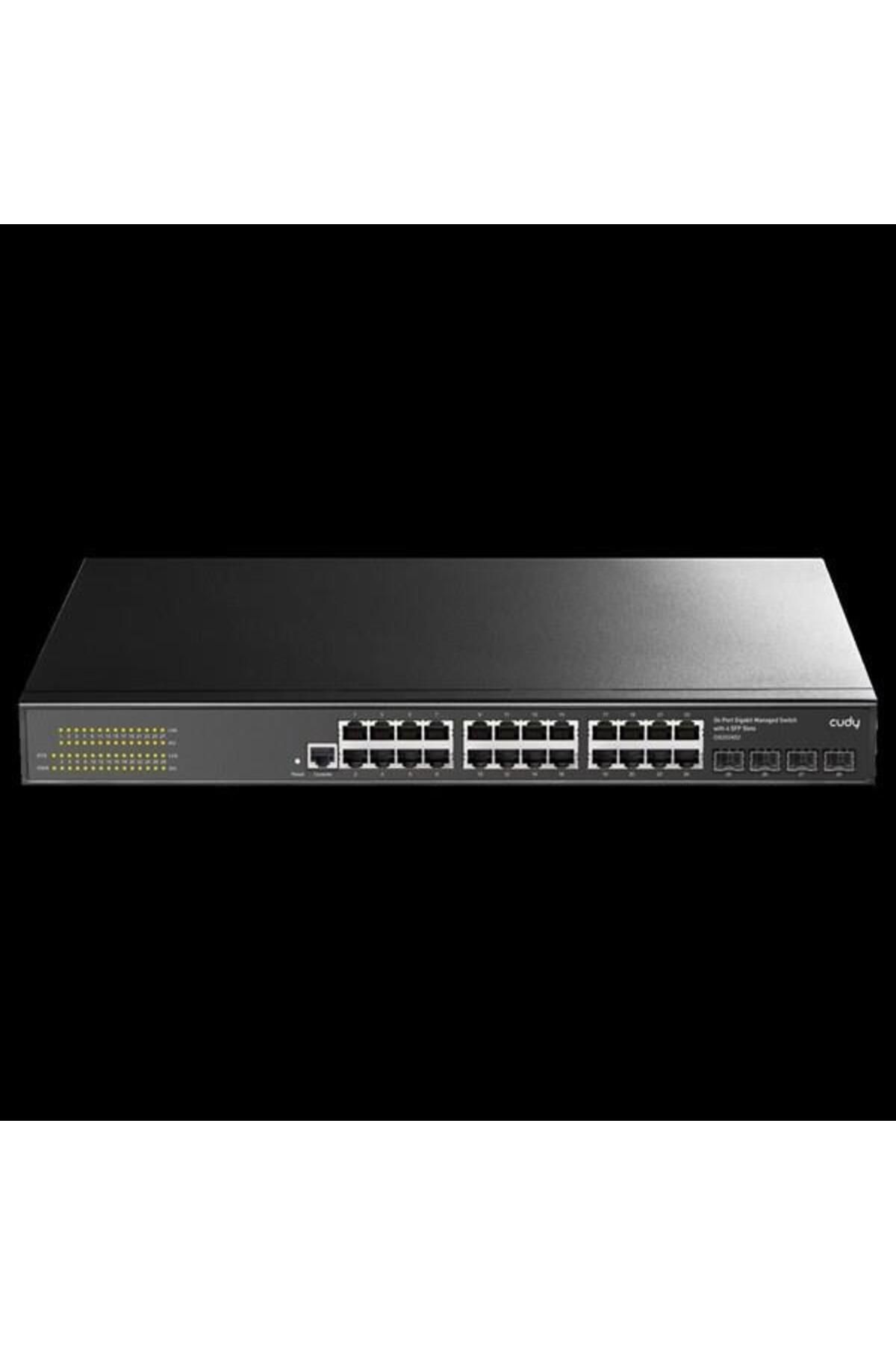 cudy Gs2024s2 24 Port Gigabit 4-sfp Yönetilebilir Switch