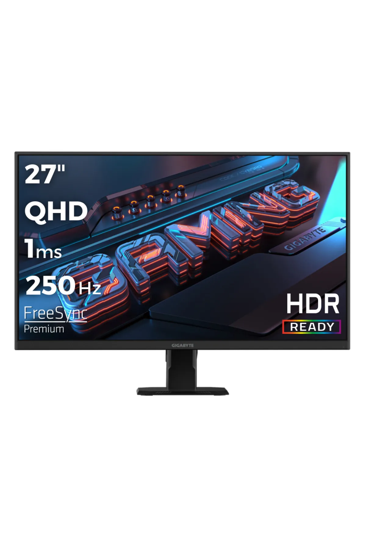 Gigabyte GS27Q X 27 2560x1440 250Hz (OC) 1ms HDMI DP FreeSync Premium IPS Gaming Monitör