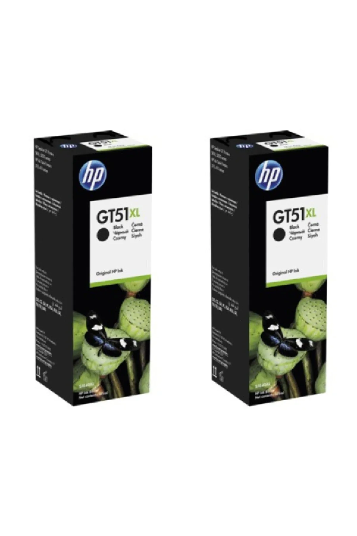 HP Gt51xl Deskjet Gt-5811 Orjinal 2'li Siyah Mürekkep